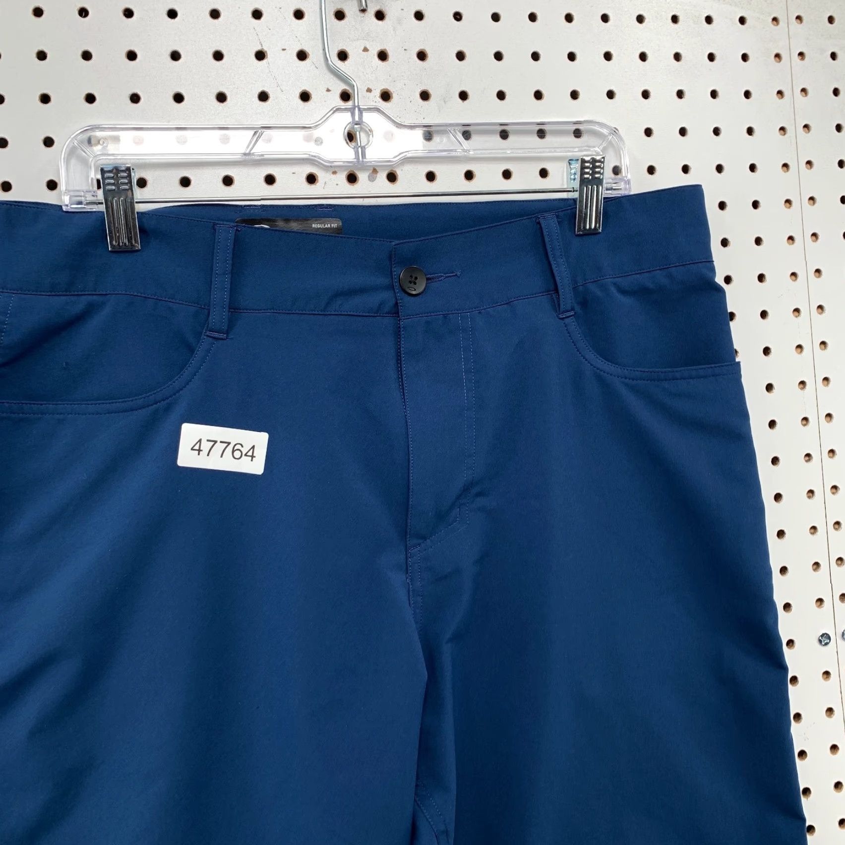 Oakley Oakley Mens Golf Shorts Navy Blue 36 Regular Chino Preppy Casual Summer 36x11) Size US 36 / EU 52 - 5 Thumbnail