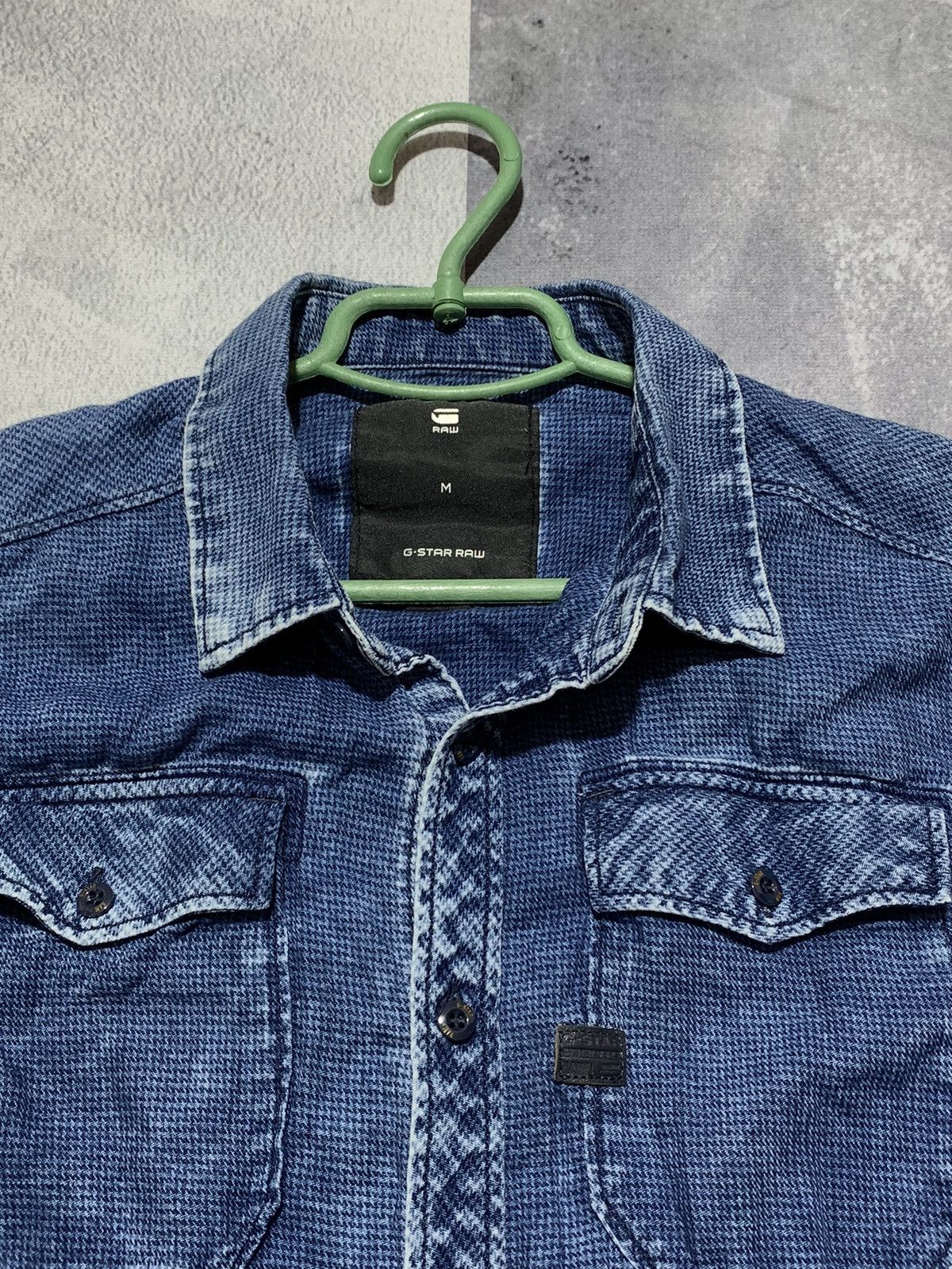 G-Star × Vintage Vintage Y2K G-STAR RAW denim style button ups shirt size M Size US M / EU 48-50 / 2 - 6 Thumbnail