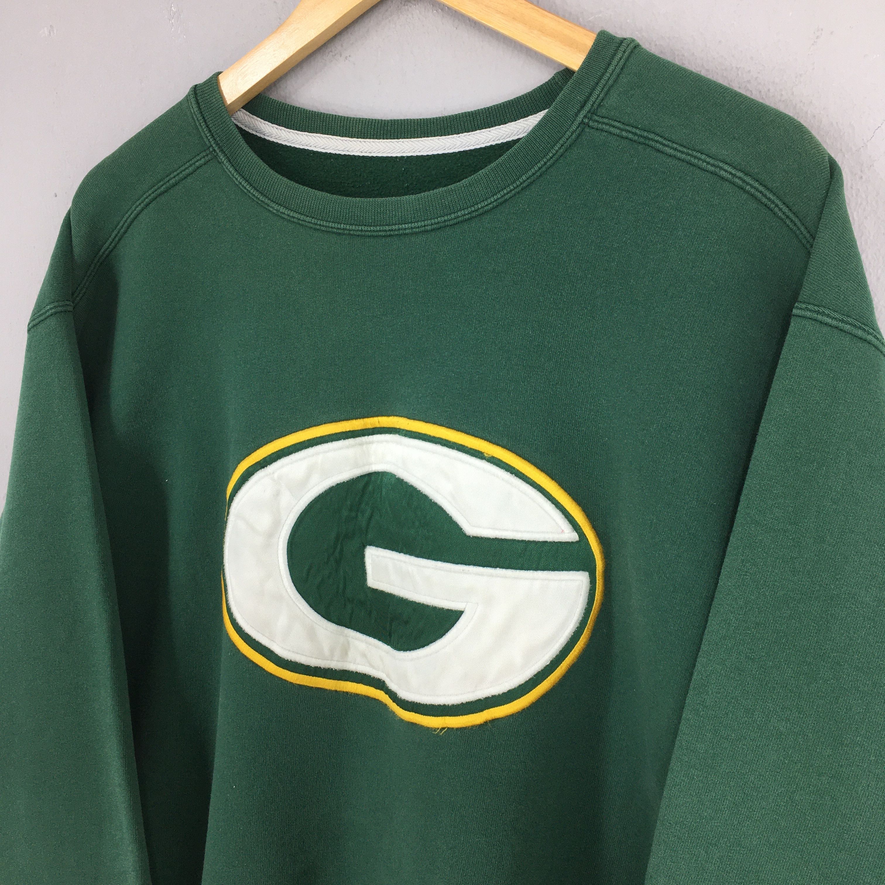 NFL Vintage Green Bay Packers Football NFL Sweatshirt Large Size US L / EU 52-54 / 3 - 3 Thumbnail