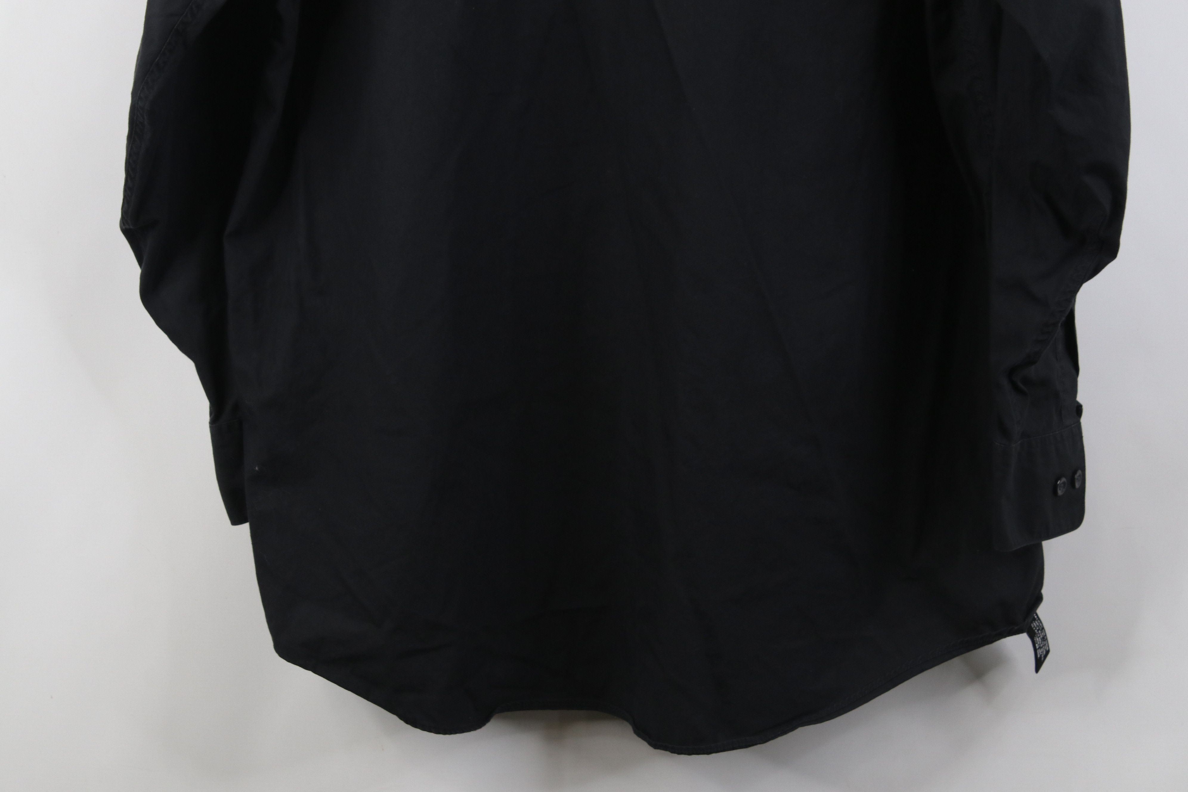 Fubu Vintage 90s FUBU Faded Spell Out Collared Button Shirt Black Size US L / EU 52-54 / 3 - 12 Thumbnail