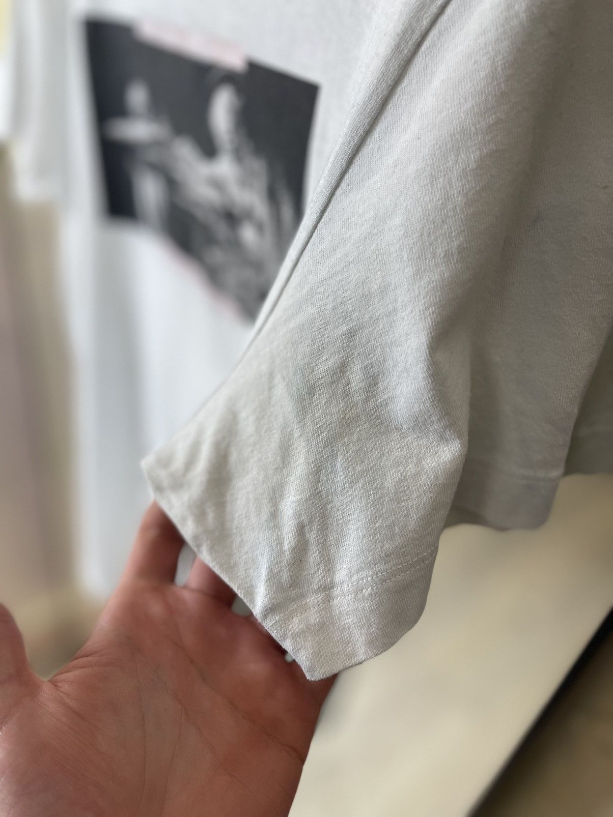 Off-White Off-White Caravaggio Saint Jerome Graphic Slim Tee White Size US M / EU 48-50 / 2 - 6 Thumbnail