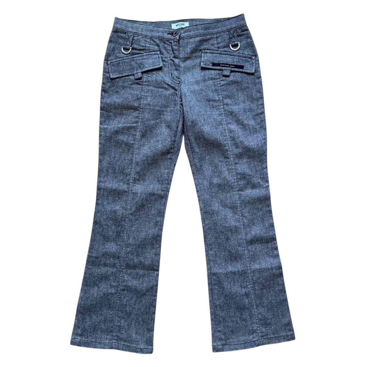 Moschino Moschino Jeans Flare Bushpant Denim Size 29" - 3 Thumbnail