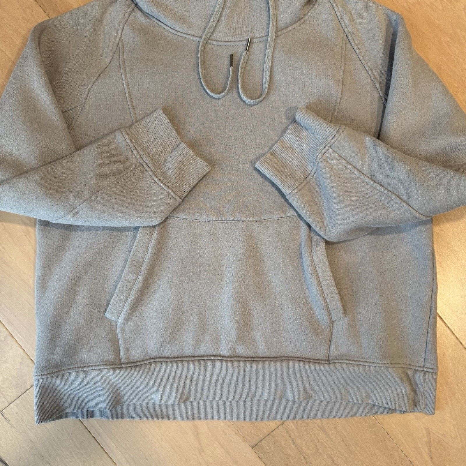Helmut Lang Helmut Lang Hoodie Women's Gray Cowl Neck Fleece Pullover Size XXL / US 16-18 / IT 52-54 - 5 Thumbnail