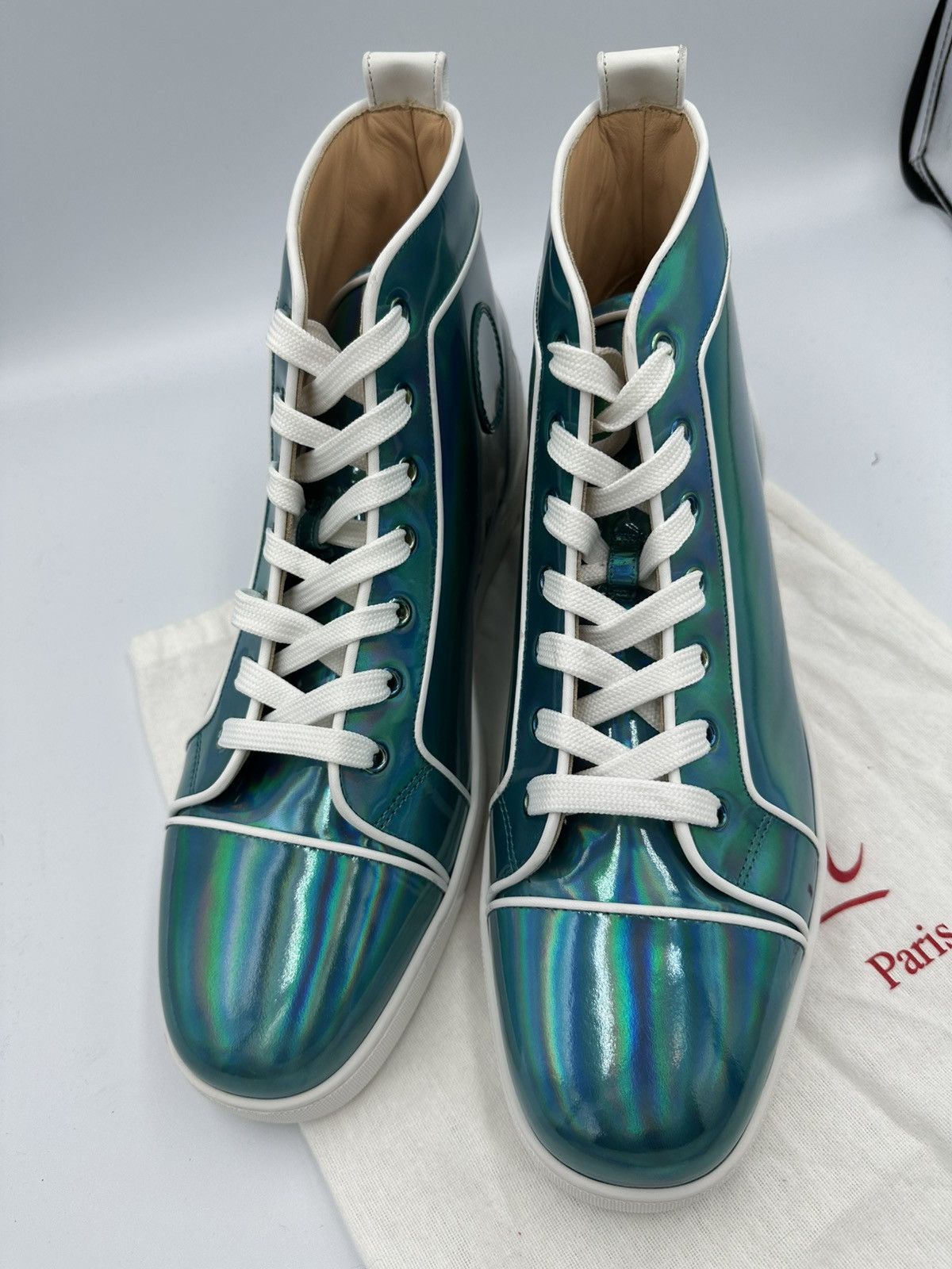 Christian Louboutin Christian Louboutin High Top Sneakers Size US 13 / EU 46 - 7 Thumbnail