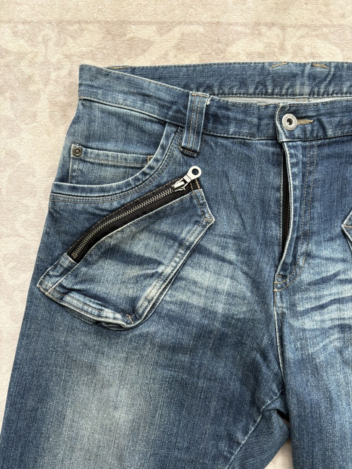 PPFM PPFM J-Cut Punk Riot Flared Denim / ifsixwasnine Size US 34 / EU 50 - 4 Thumbnail