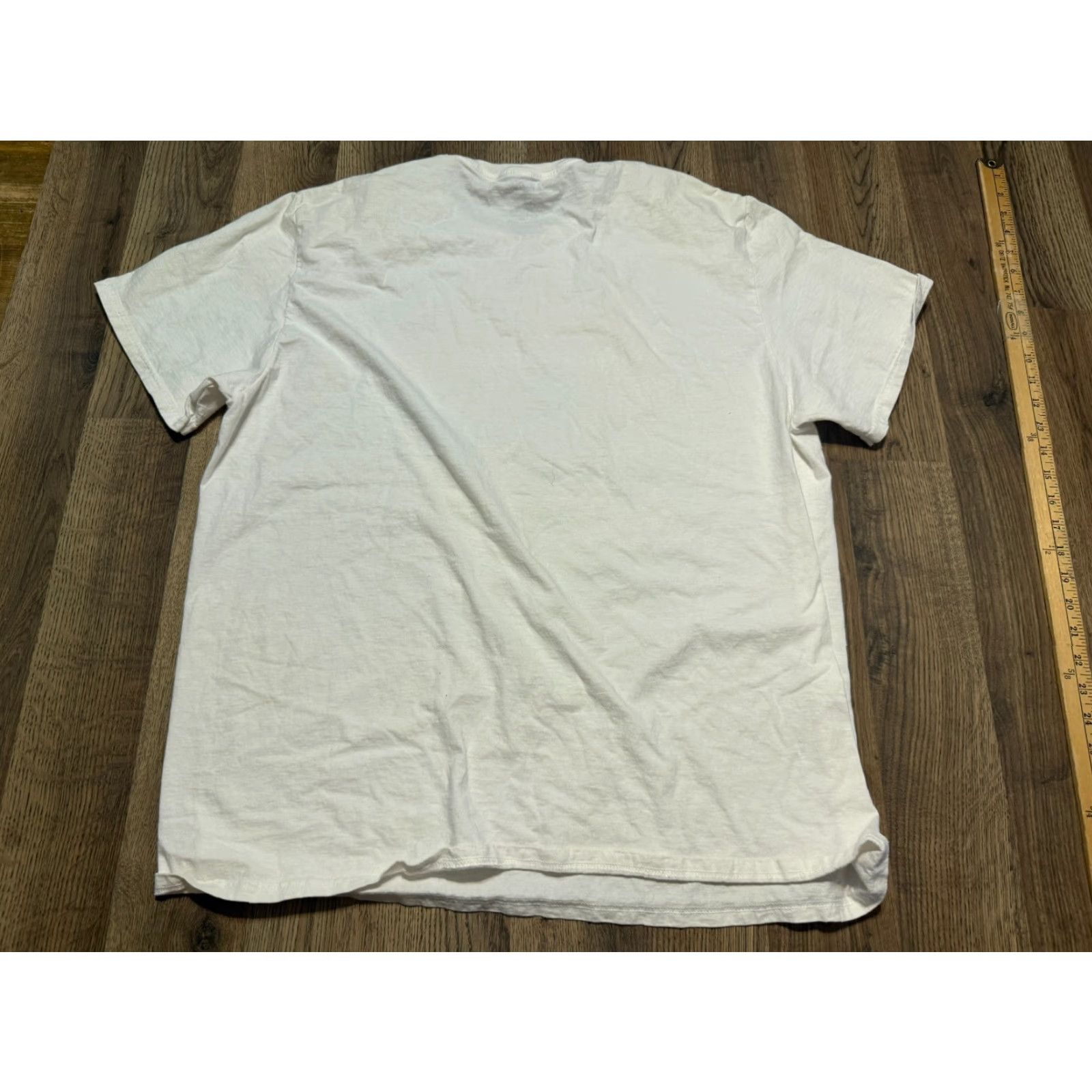 Nickelodeon Nickelodeon Shirt Mens XXL White Rugrats Hey Arnold Ren & Stimpy Rocko's Modern Life Size US XXL / EU 58 / 5 - 2 Thumbnail
