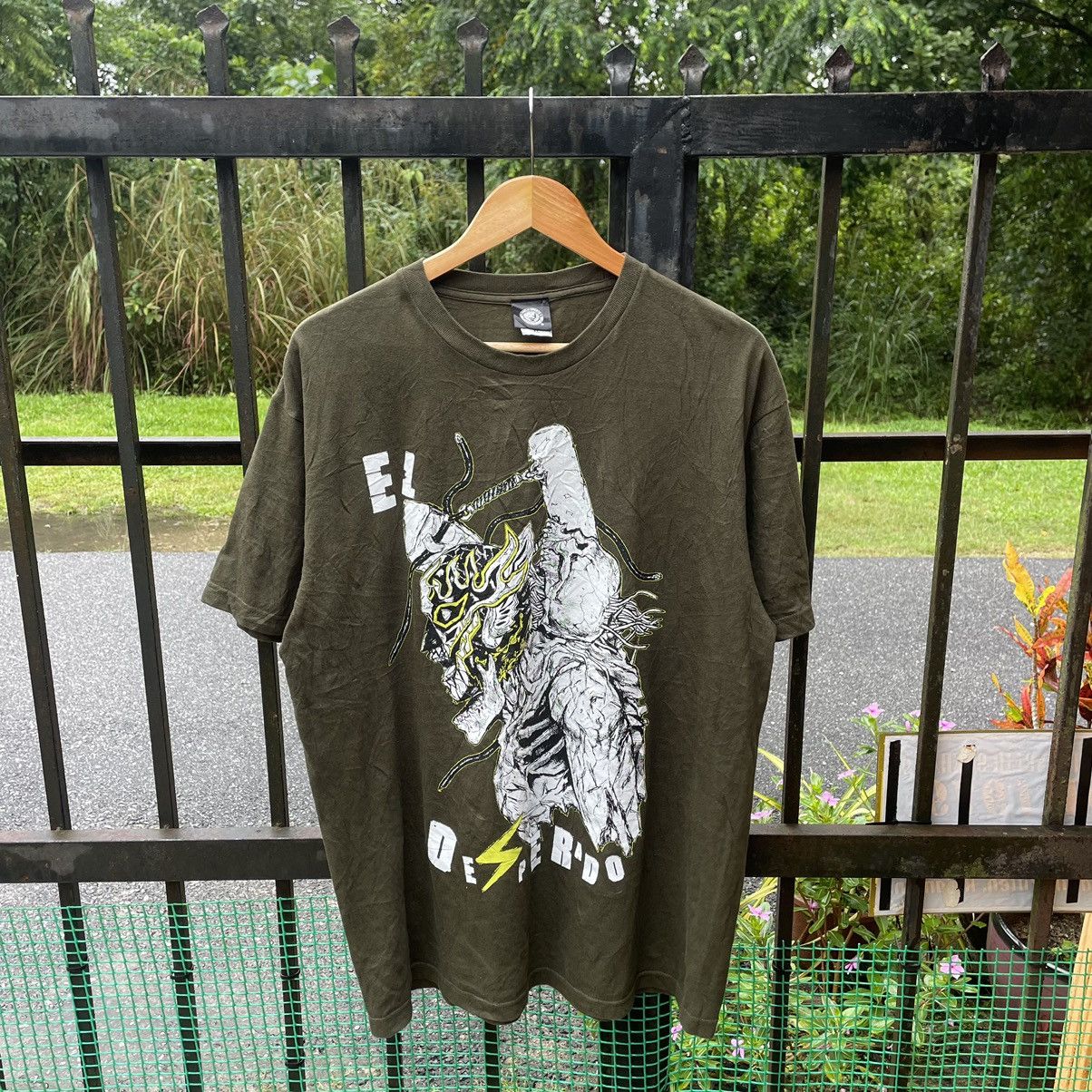 Vintage 🔥🔥🇯🇵NJPW El Dorado Big Image Sick Design Promo Wrestling Tee Size US XL / EU 56 / 4 - 1 Thumbnail