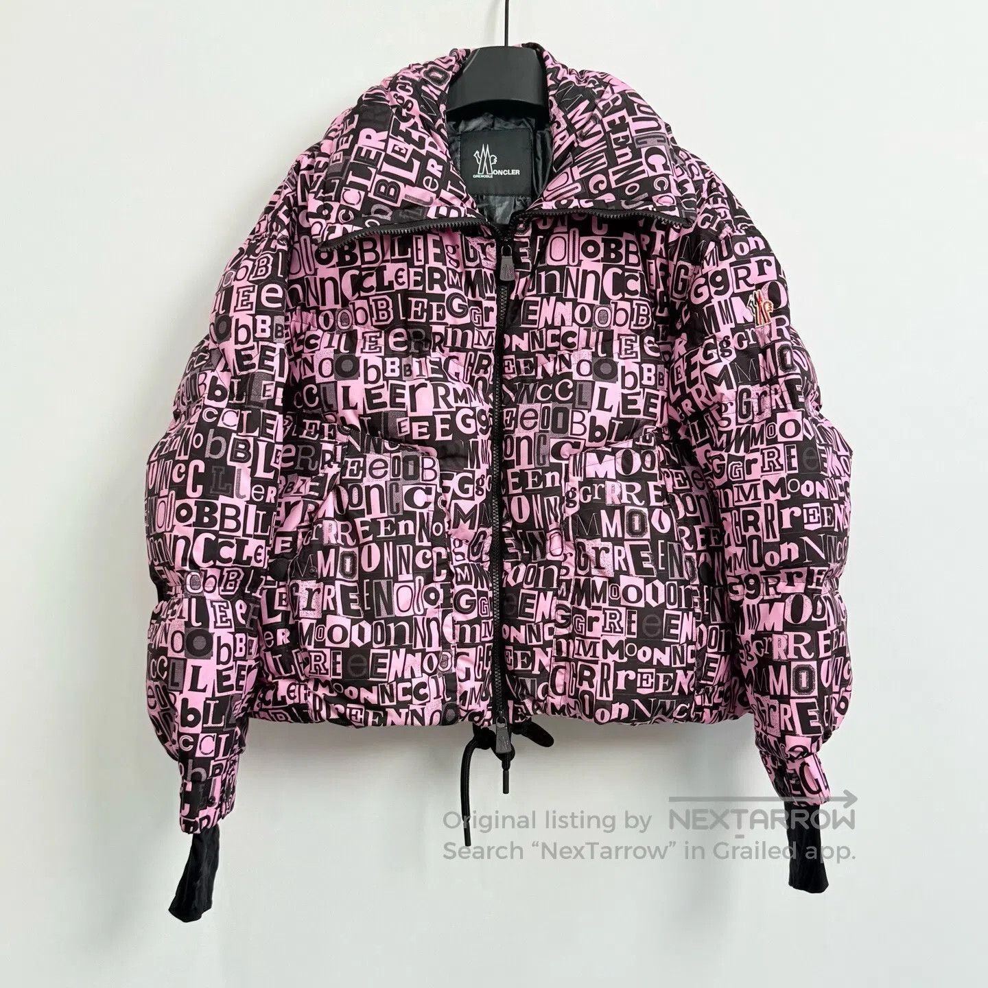 Moncler Moncler Letter Logo Stand Collar Zipper Down Jacket| Size US M / EU 48-50 / 2 - 1 Thumbnail