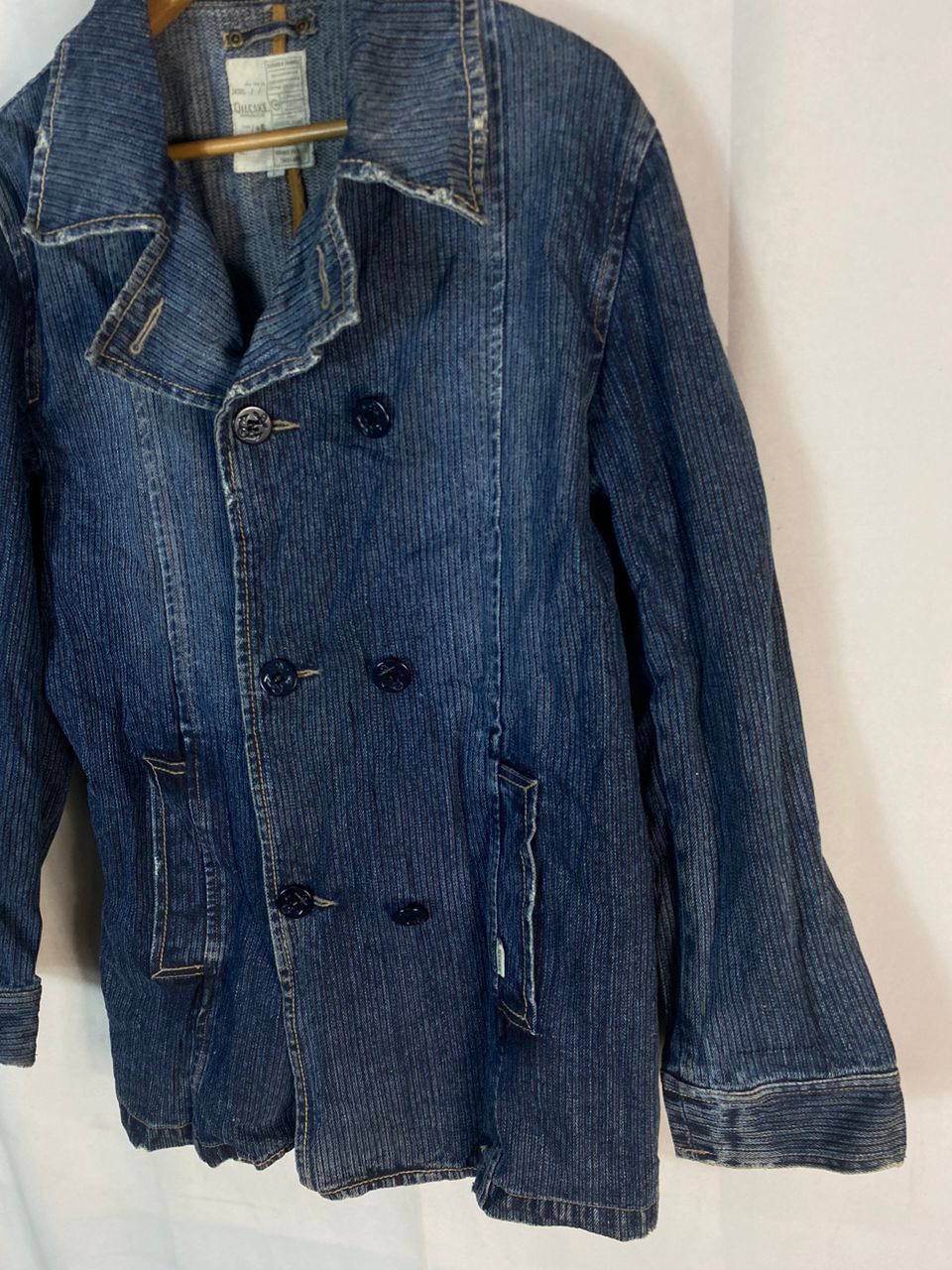 Japanese Brand Unisex 🔥Oilcake denim button up jacket Size M / US 6-8 / IT 42-44 - 4 Thumbnail