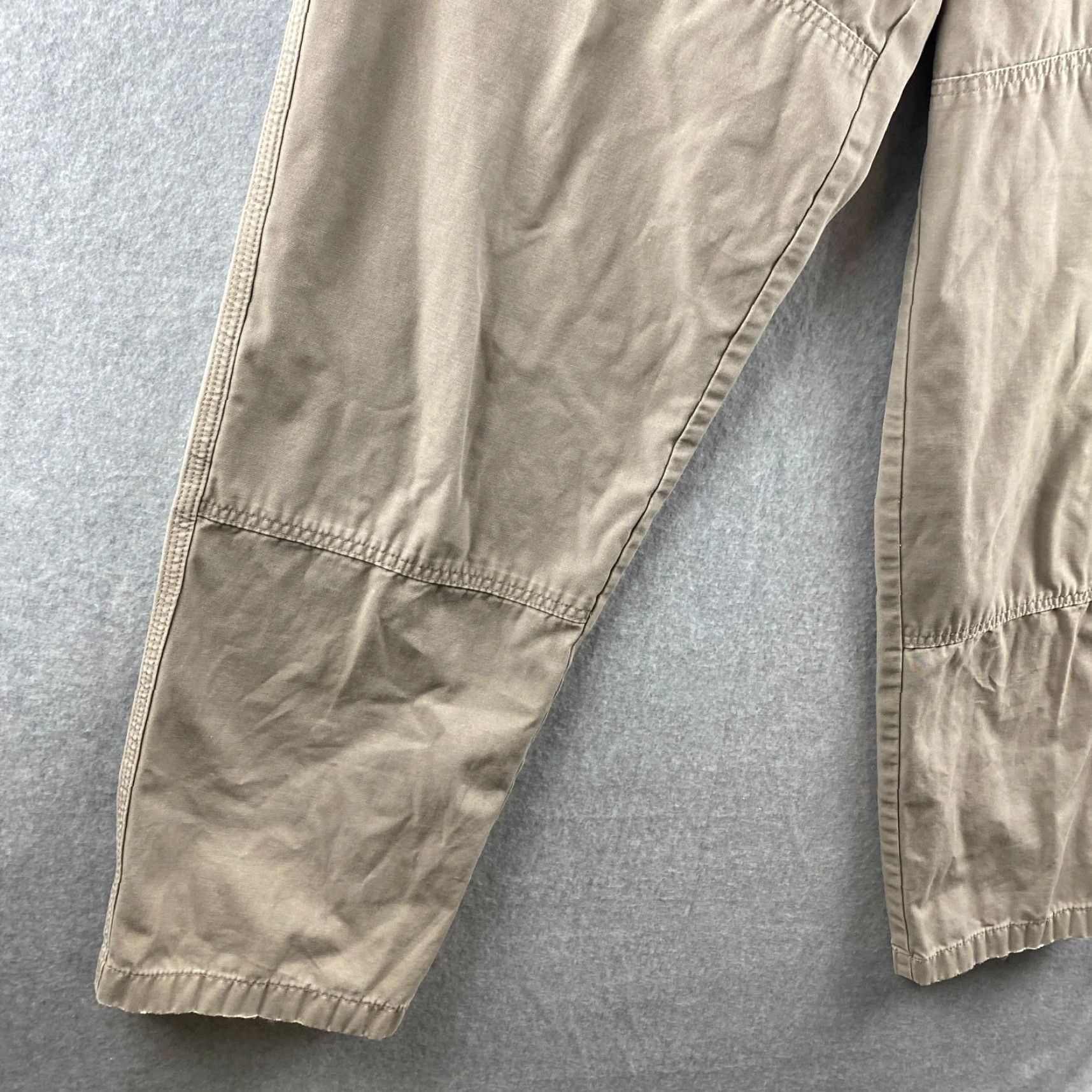 Vintage L.L. Bean Pants Mens 36 Khakis Beige Outdoor Hiking Camping Flap-Button Pockets Size US 36 / EU 52 - 5 Thumbnail