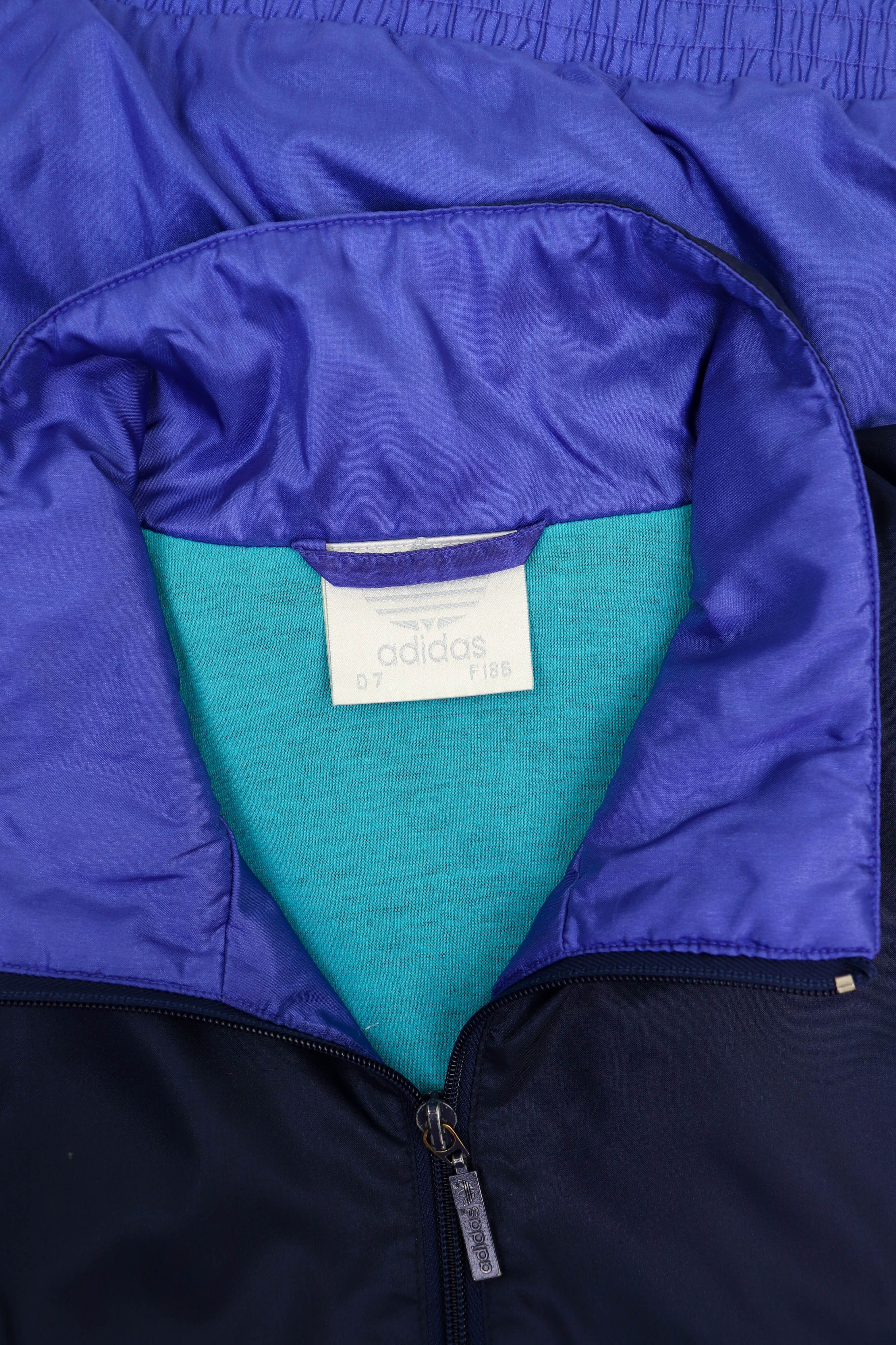 Adidas Adidas Vintage 3 Stripes Oversized Windbreaker Track Jacket Size US XL / EU 56 / 4 - 10 Thumbnail