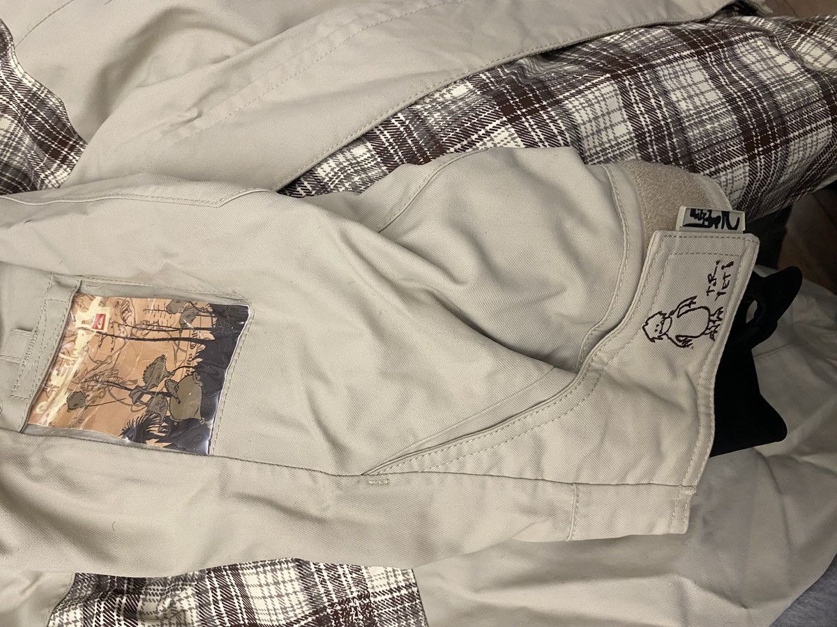 Quiksilver Quiksilver Todd Richards brown and cream plaid ski jacket Size US M / EU 48-50 / 2 - 8 Thumbnail