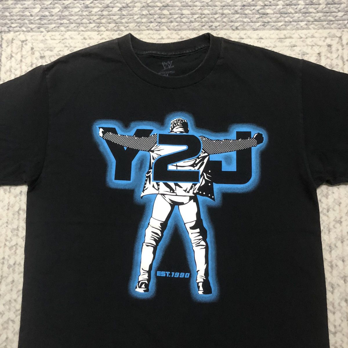 WWE × WWF Rare WWF X Y2J ‘Always Imitated Can’t Be Duplicated’ Tees Size US S / EU 44-46 / 1 - 2 Thumbnail