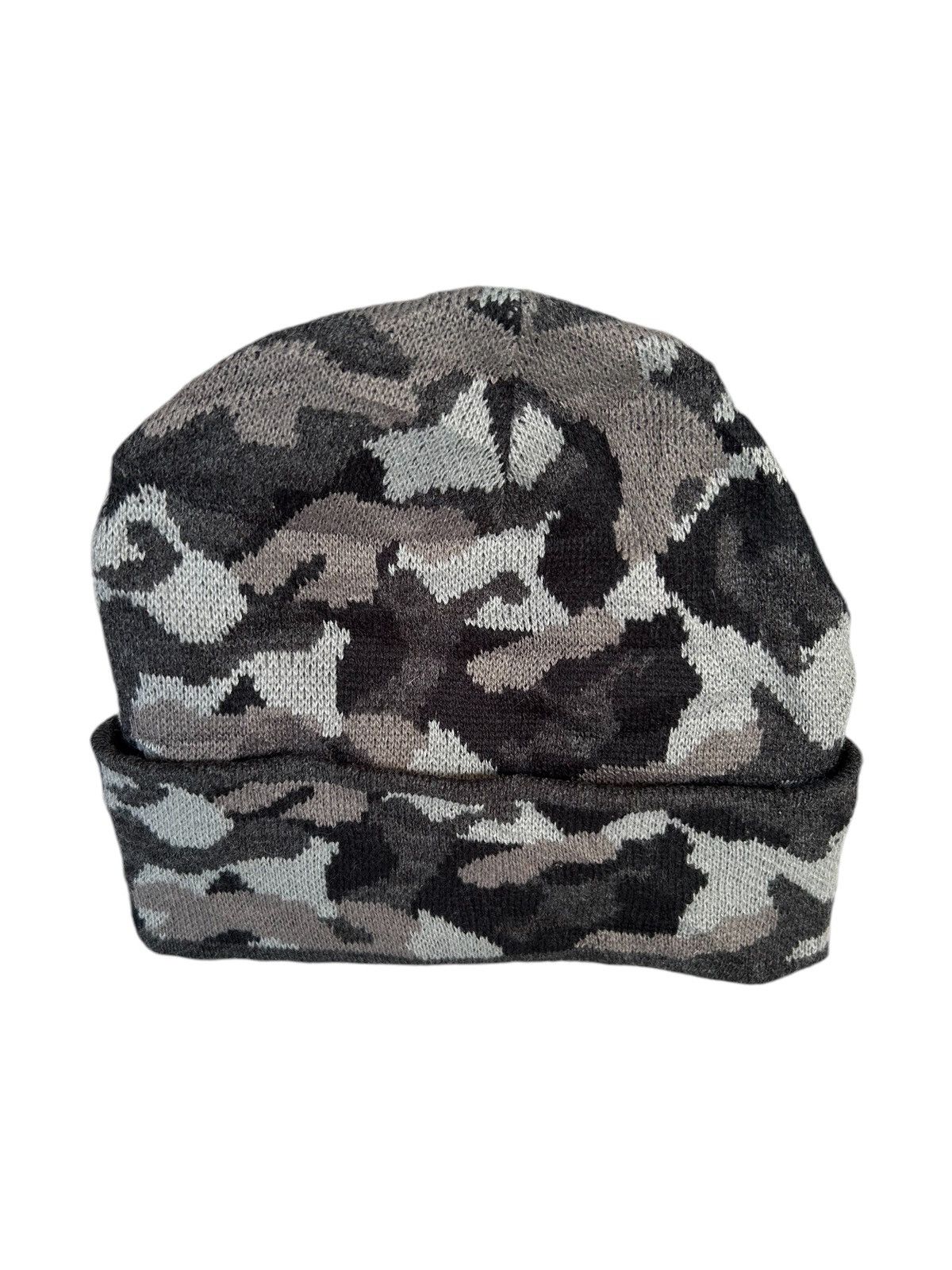 Japanese Brand × Kapital × Vintage Japanese Style Camoo Knitt Rare Beanie Hats Size ONE SIZE - 1 Thumbnail