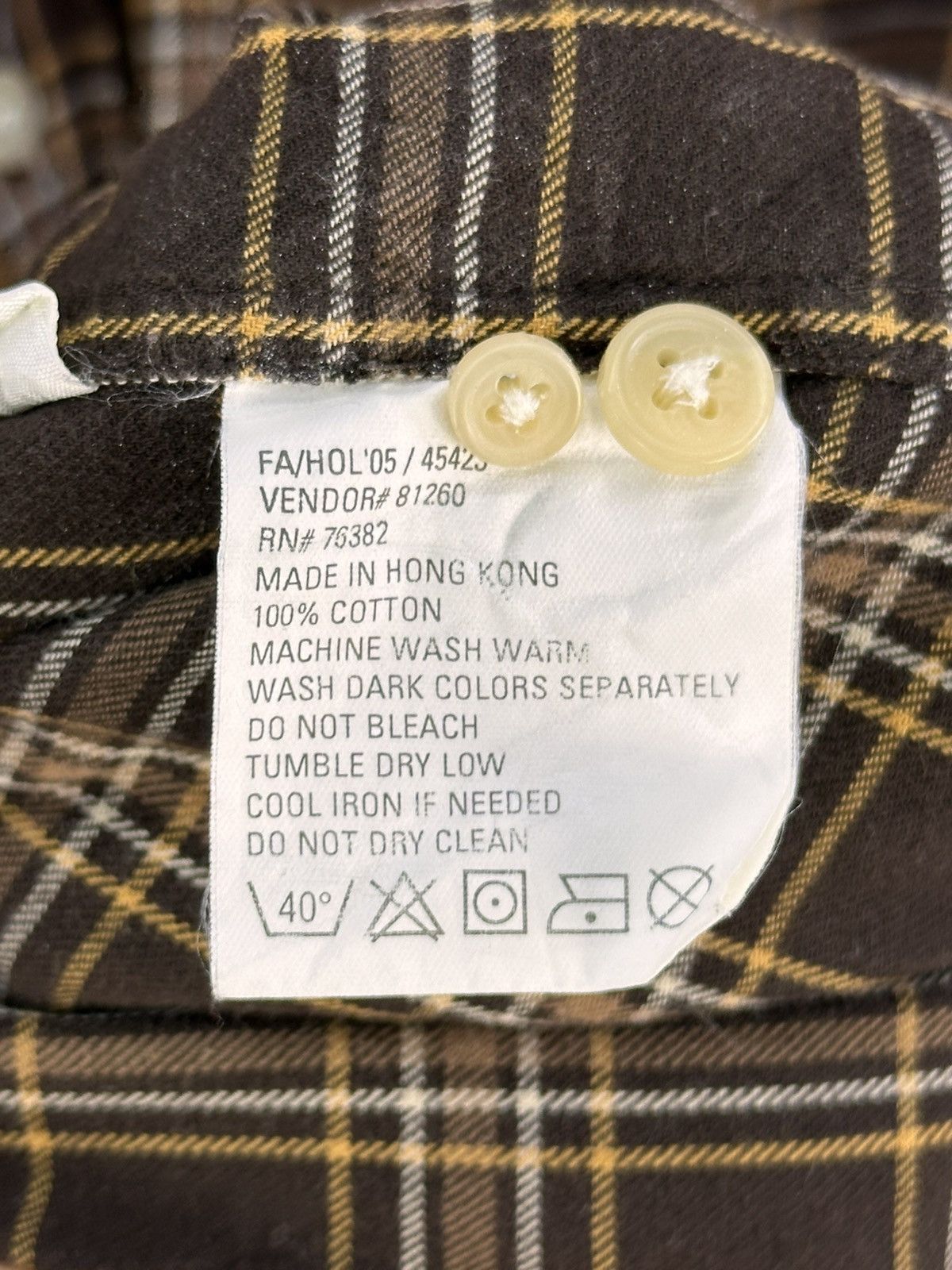 Timberland Vintage 90’s Timberland Plaid Check Flannel Shirt Button Up Size US L / EU 52-54 / 3 - 15 Thumbnail