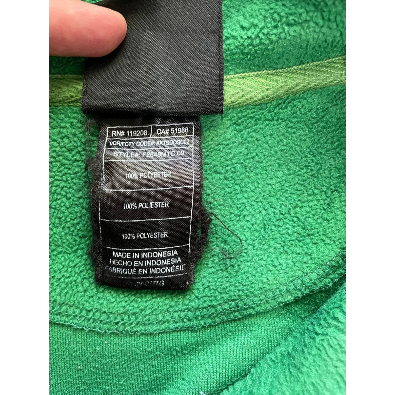 Reebok Vintage Reebok CFL Saskatchewan Roughriders Fleece Jacket XL Size US XL / EU 56 / 4 - 11 Thumbnail