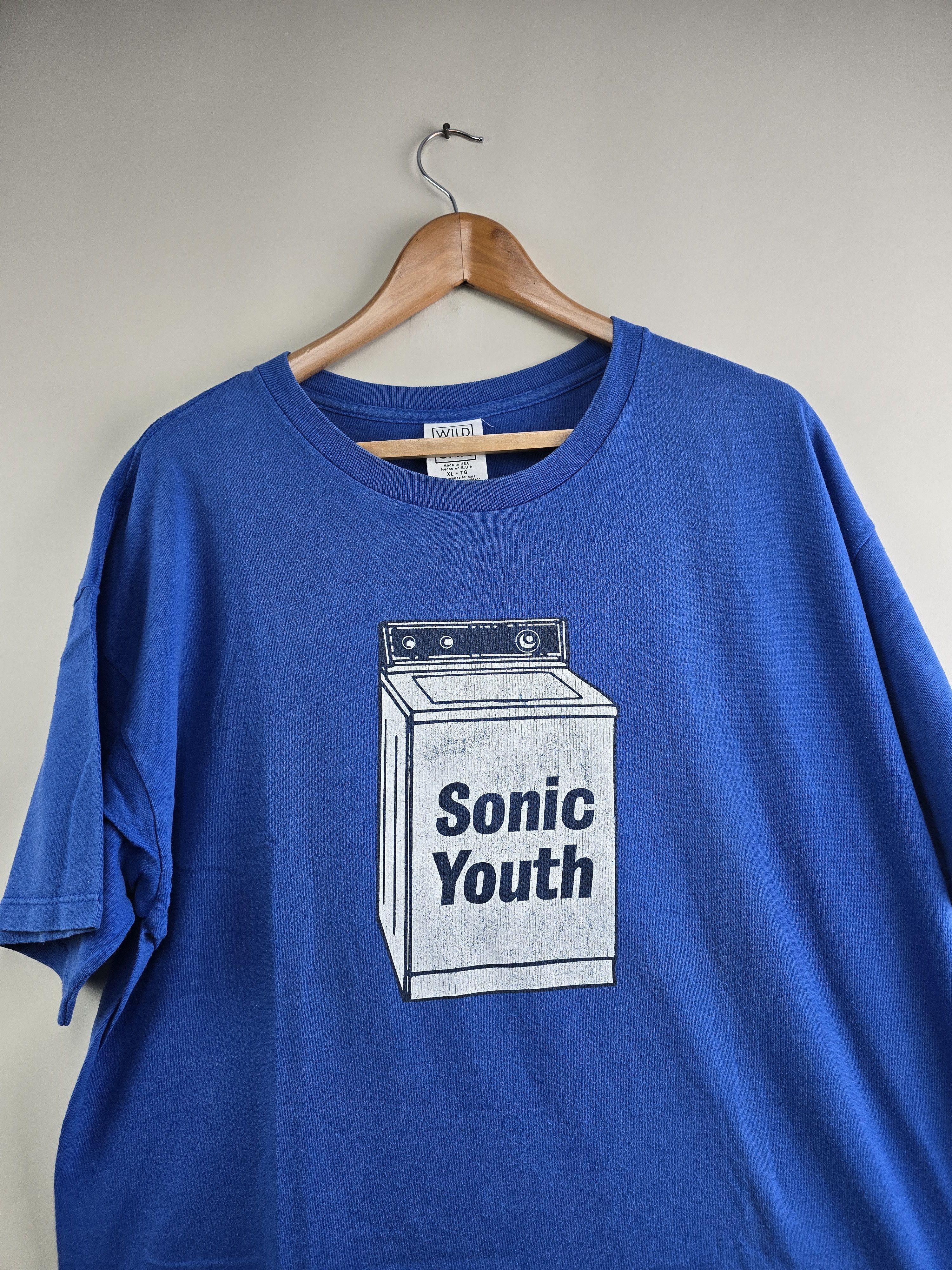 Band Tees × Vintage 90s Sonic Youth Washing Machine XL 23.5" 29.5" Size US XL / EU 56 / 4 - 2 Thumbnail