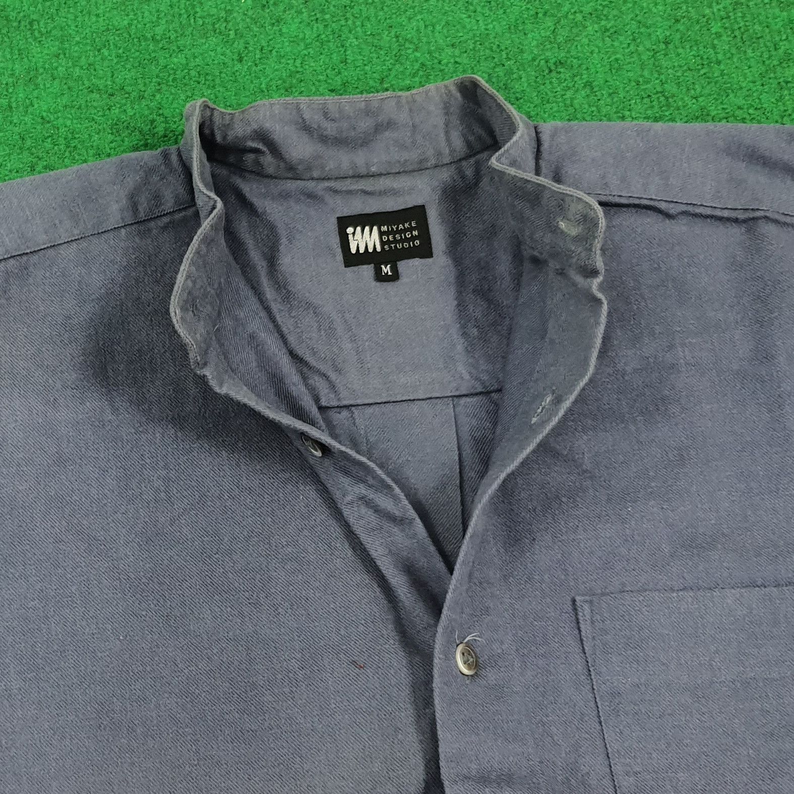 Issey Miyake × Japanese Brand × Vintage Vintage Issey Miyake IM Miyake Designer Button Up Shirt Size US L / EU 52-54 / 3 - 4 Thumbnail