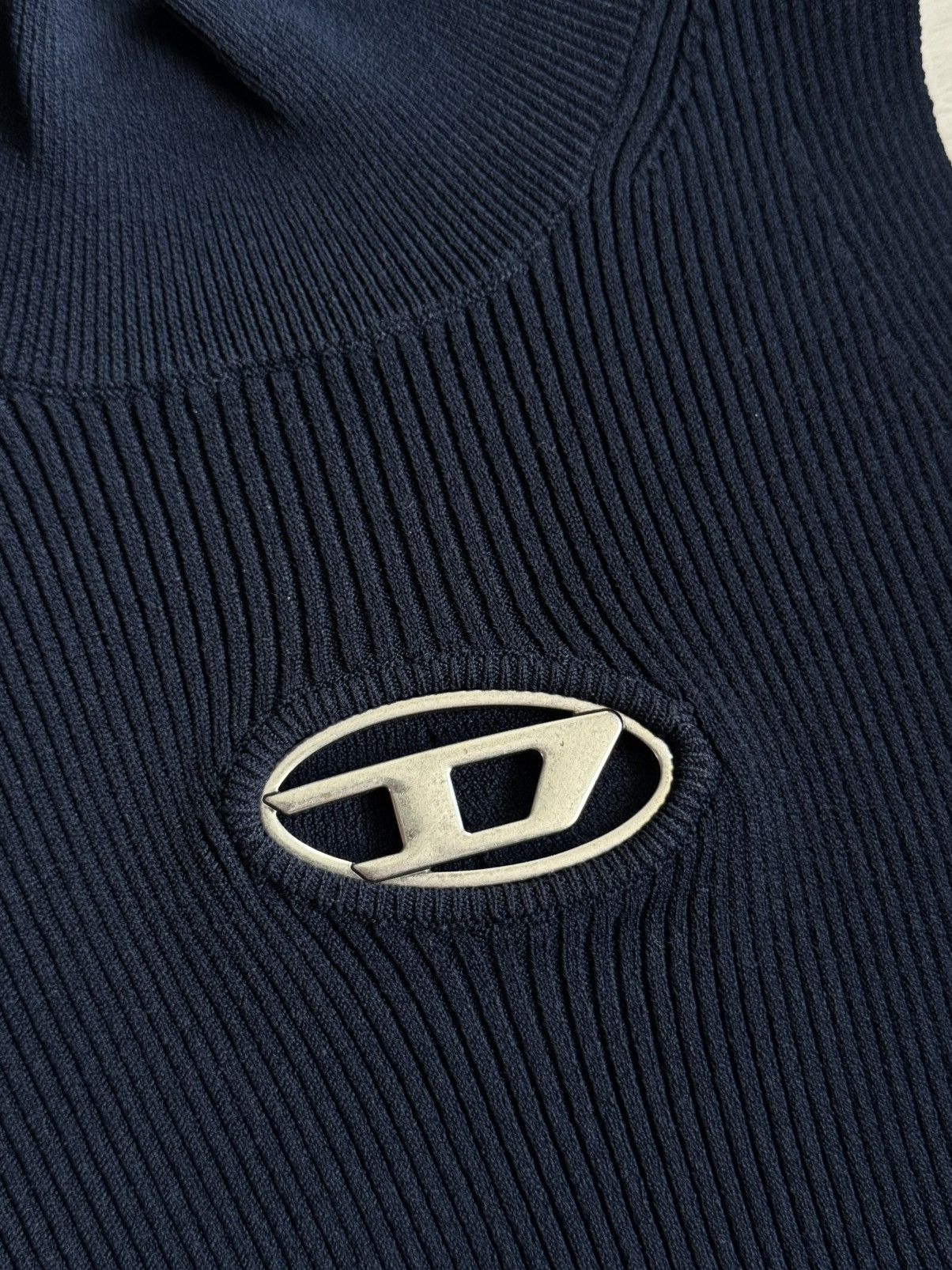 Diesel New! Diesel M-Onervax Navy Dress Size S / US 4 / IT 40 - 7 Thumbnail