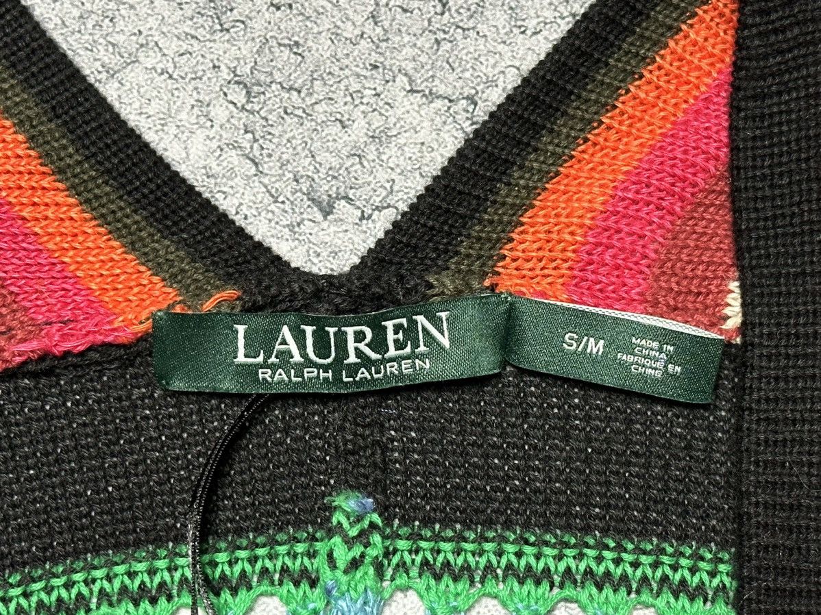 Polo Ralph Lauren Polo Ralph Lauren Striped Western Poncho Cardigan Sweater Size M / US 6-8 / IT 42-44 - 8 Thumbnail