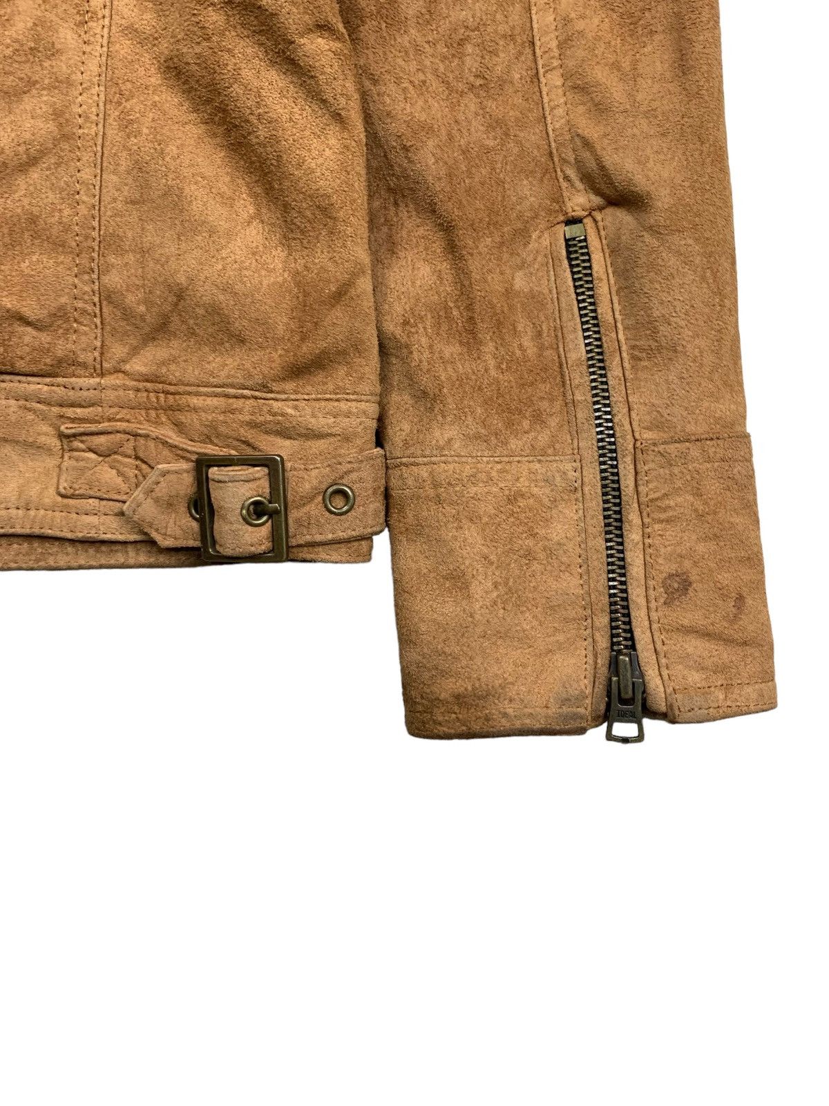 JACKROSE 2000s Jackrose - Pigskin Biker Leather Jacket Size US M / EU 48-50 / 2 - 9 Thumbnail