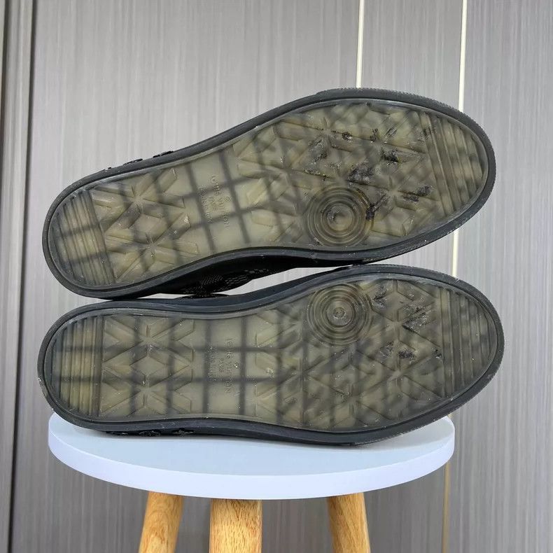 Louis Vuitton Louis Vuitton Ollie Series Black Checkered Sneakers-2506 Size US 7 / EU 40 - 6 Thumbnail