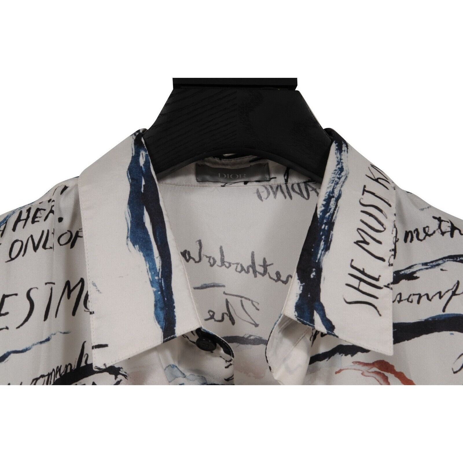 Dior Raymond Pettibon Mona Lisa Bowling Shirt IT 41 Size US M / EU 48-50 / 2 - 6 Thumbnail