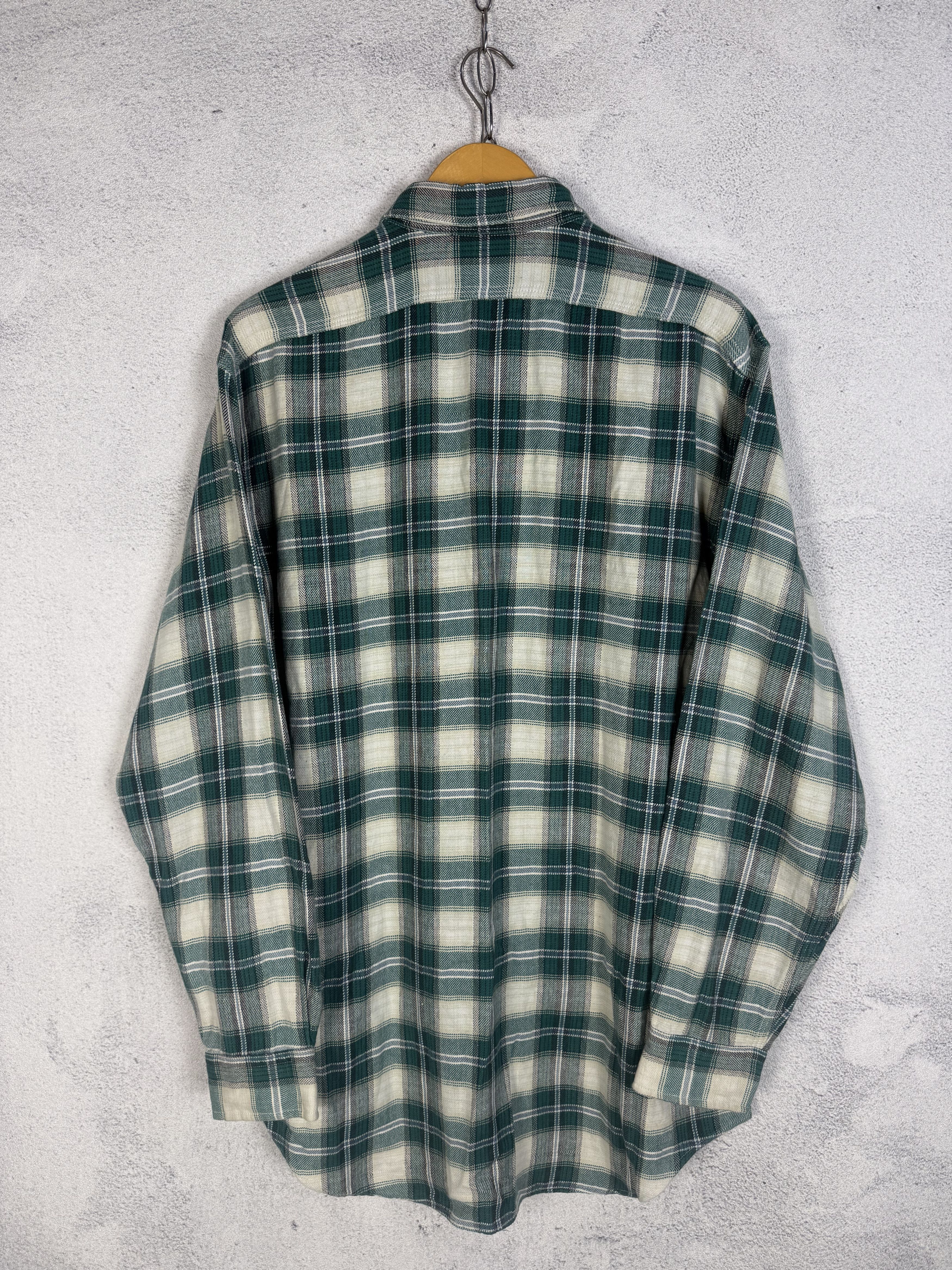 RRL Ralph Lauren RRL Double RL Plaid Tartan Button Up Shirt Size US L / EU 52-54 / 3 - 2 Thumbnail