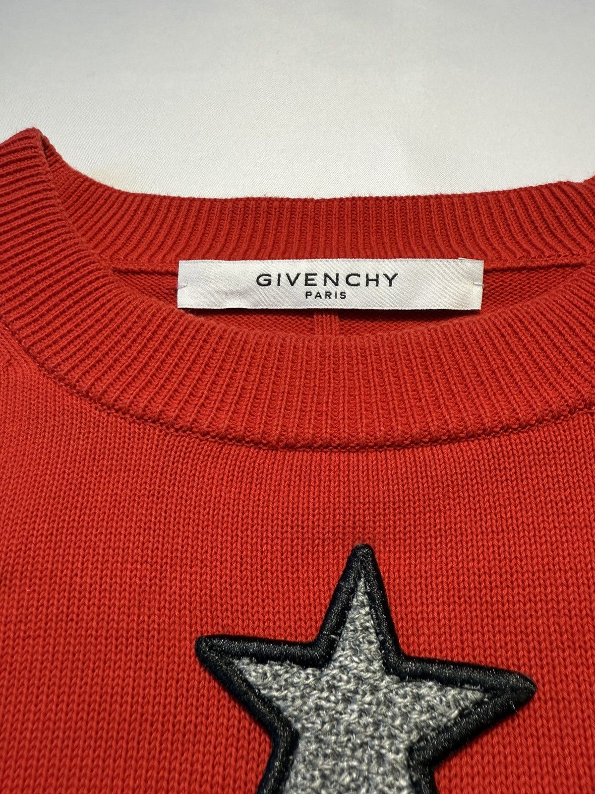 Givenchy GIVENCHY Black Star Knit Sweatshirt M Size US M / EU 48-50 / 2 - 5 Thumbnail