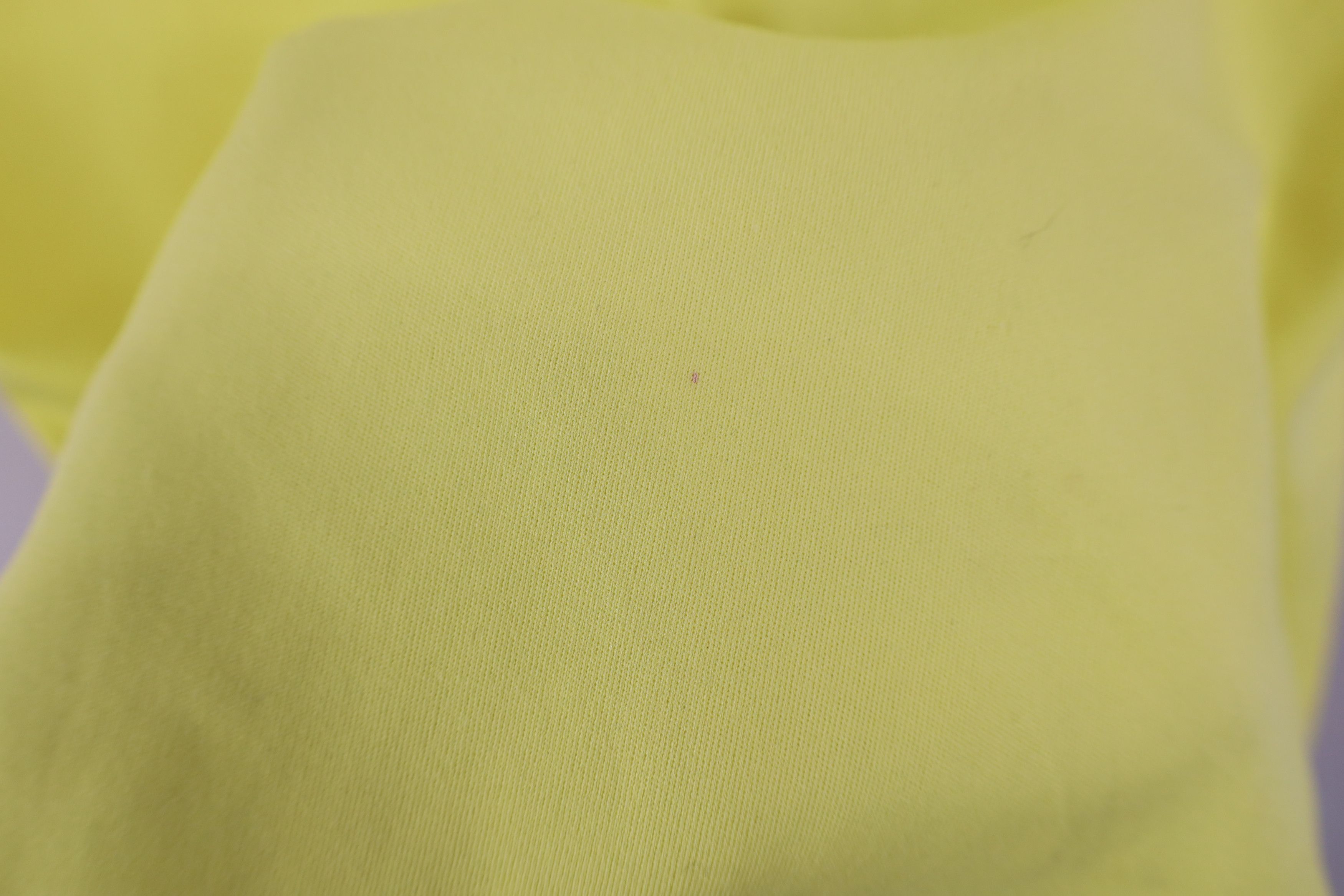 Vintage Vintage 70s Streetwear Knit Dagger Collar Polo Shirt Yellow Size L / US 10 / IT 46 - 4 Thumbnail
