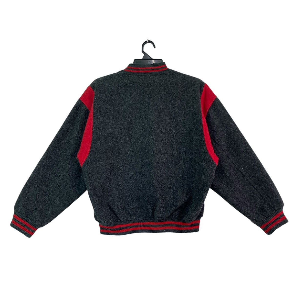 Vintage Vtg 90s Urban City raglan varsity wool jacket Size US M / EU 48-50 / 2 - 4 Thumbnail