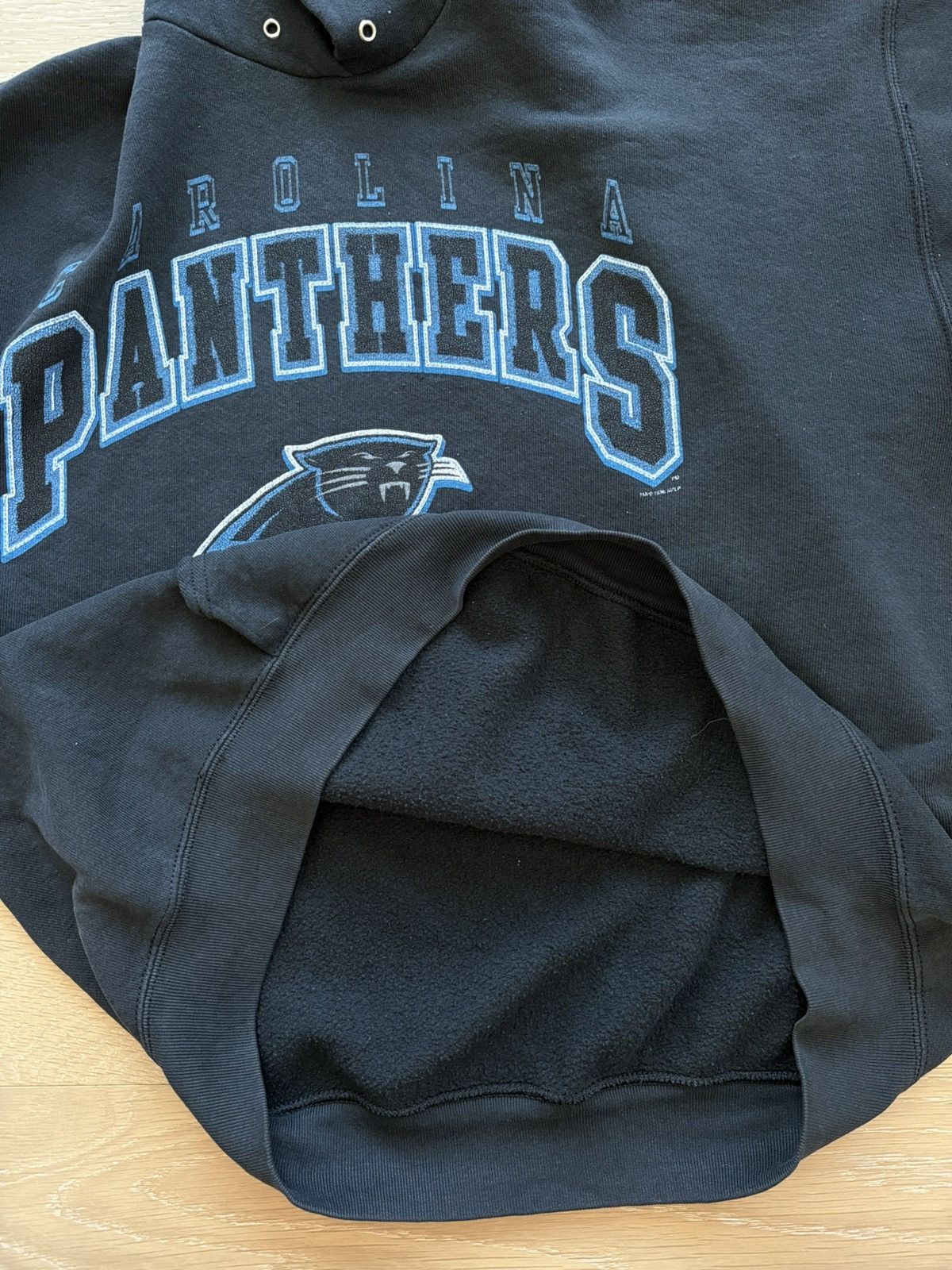 NFL Vintage 90s Carolina Panthers NFL Hoodie Size US XL / EU 56 / 4 - 4 Thumbnail