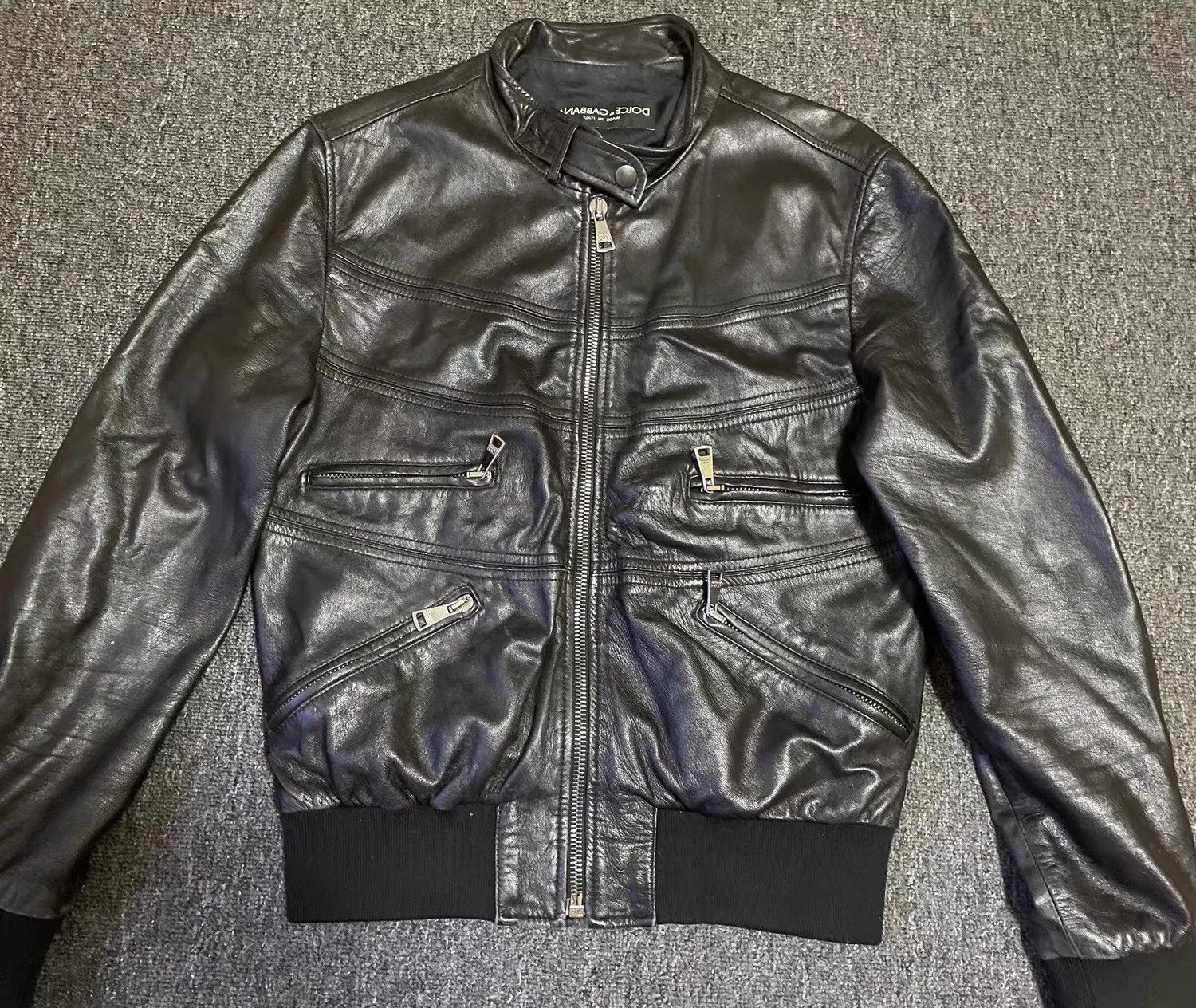 Dolce & Gabbana Dolce&Gabbana Main Line Leather Jacket Q4 Size US L / EU 52-54 / 3 - 3 Thumbnail
