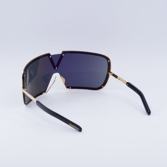 Valentino Valentino V-ROMASK VLS-120A Sunglasses Rose Gold Shield Size ONE SIZE - 8 Thumbnail