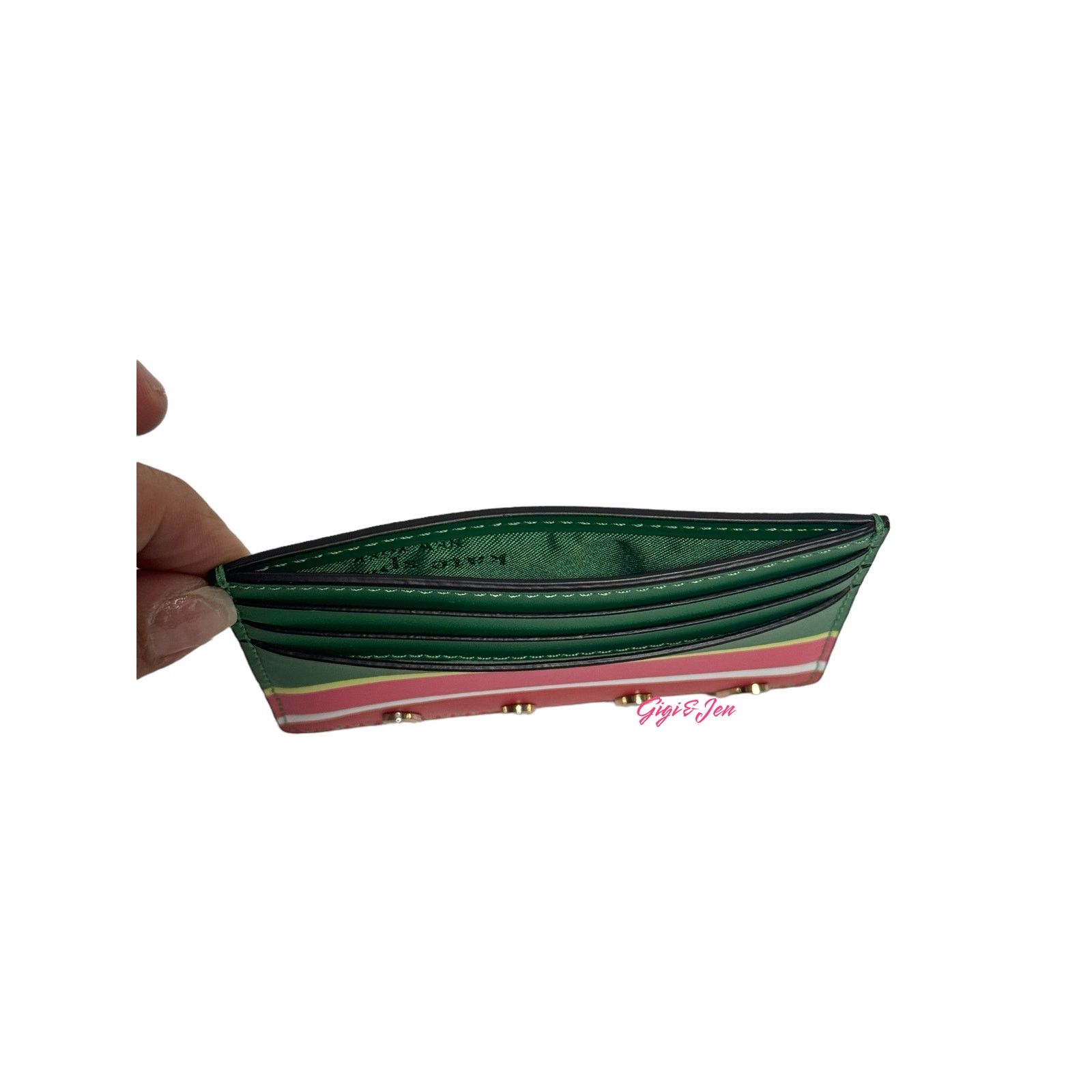 Kate Spade Kate Spade Watermelon Small Slim Card Holder New Size ONE SIZE - 6 Thumbnail