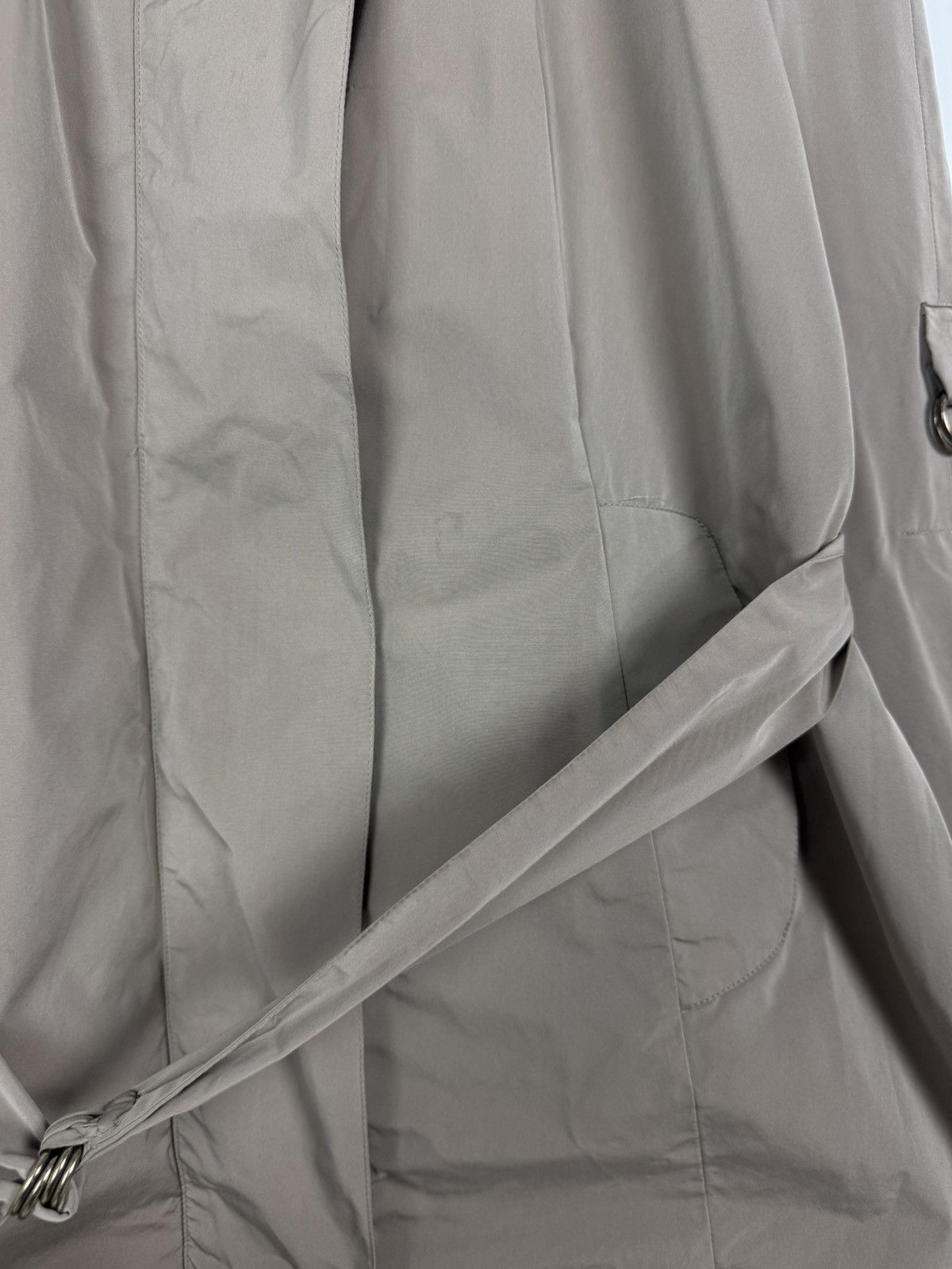 Brunello Cucinelli Rivamonti by Brunello Cucinelli Woman’s Trench Coat Jacket Size XL / US 12-14 / IT 48-50 - 14 Thumbnail