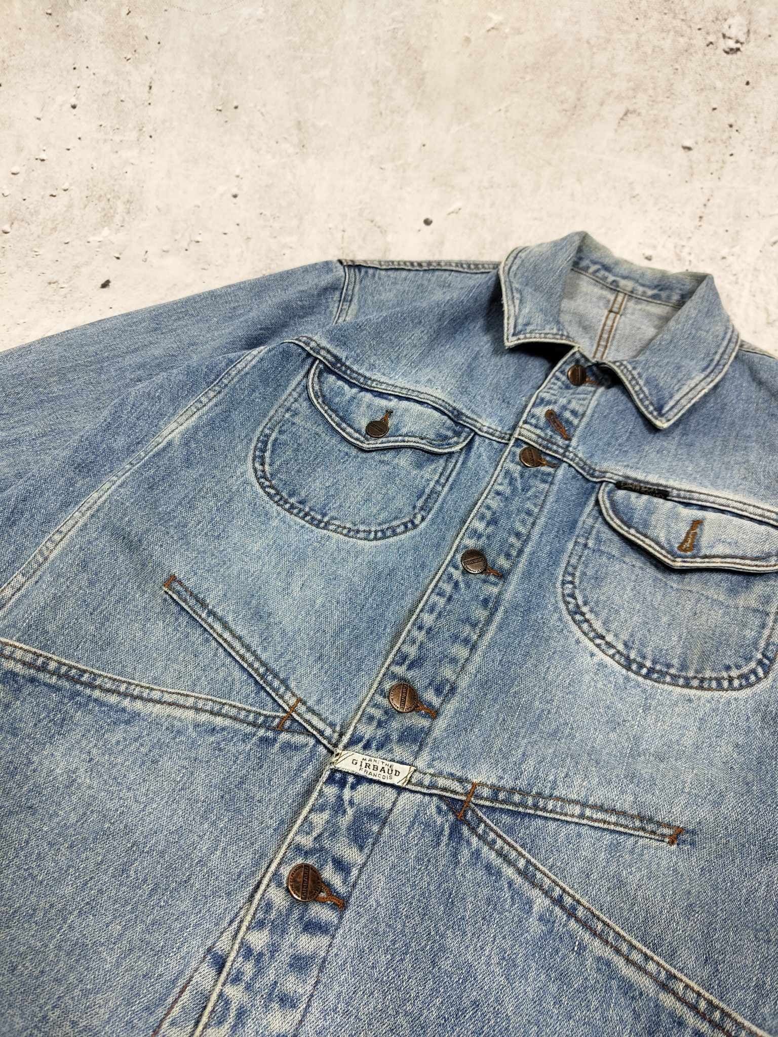 Marithe + Francois Girbaud 90s Vintage Marithe Francois Girbaud Denim Jacket Size US L / EU 52-54 / 3 - 2 Thumbnail