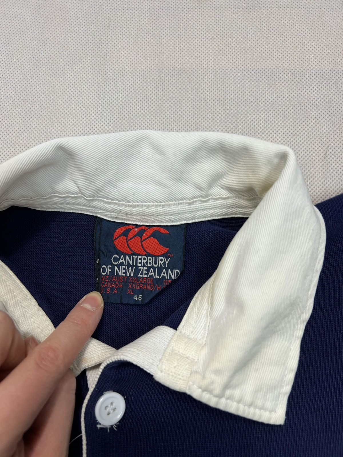 Canterbury of New Zealand × Vintage Sweatshirt Canterbury Scotland vs Wellington vintage 90’s Size US XL / EU 56 / 4 - 4 Thumbnail