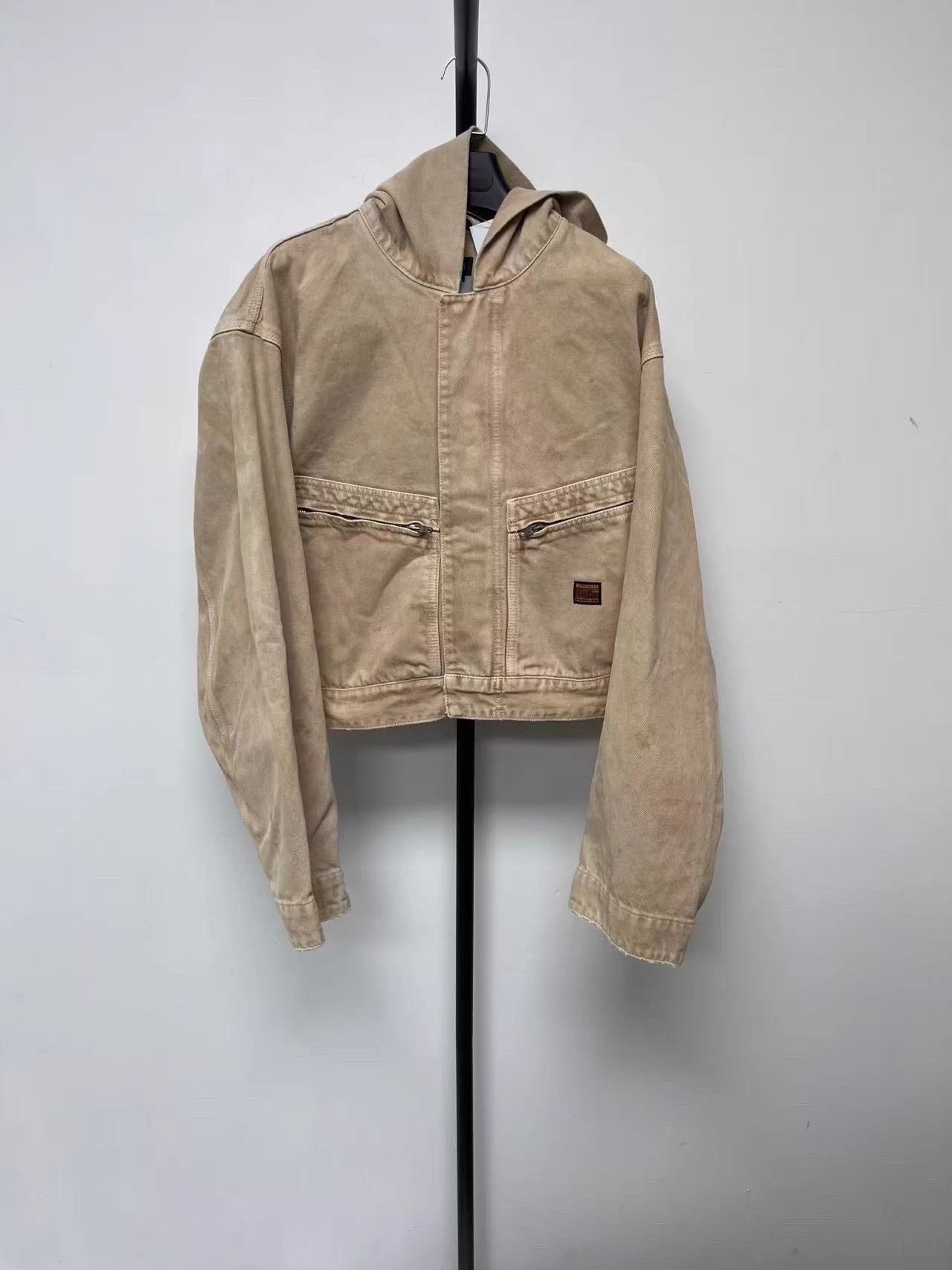 Balenciaga Balenciaga Organic Cotton Short Hooded Regular Men's 44 Size US S / EU 44-46 / 1 - 1 Thumbnail