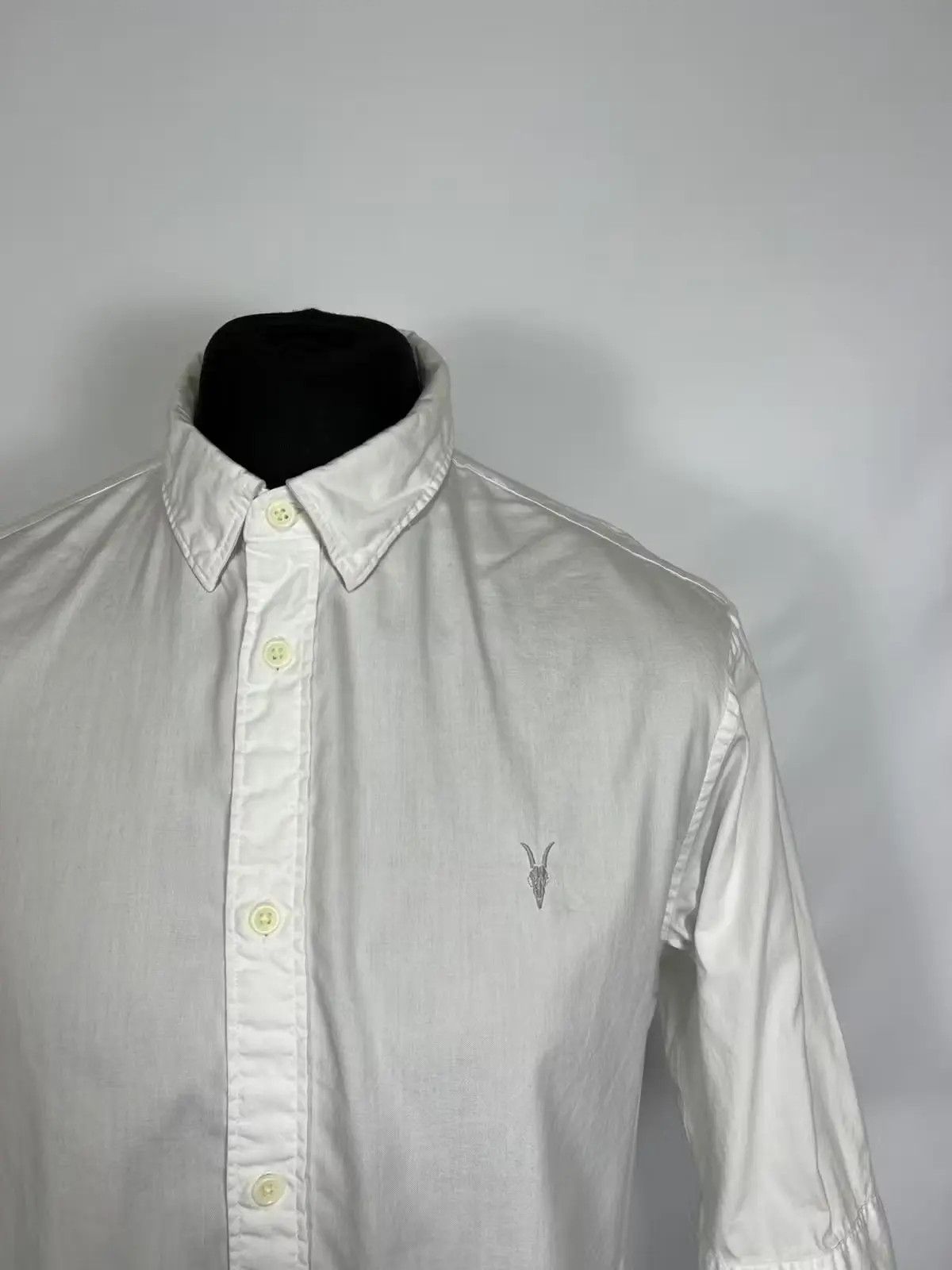 20471120 × Allsaints × Japanese Brand All Saints Redondo HS shirt Size US L / EU 52-54 / 3 - 3 Thumbnail