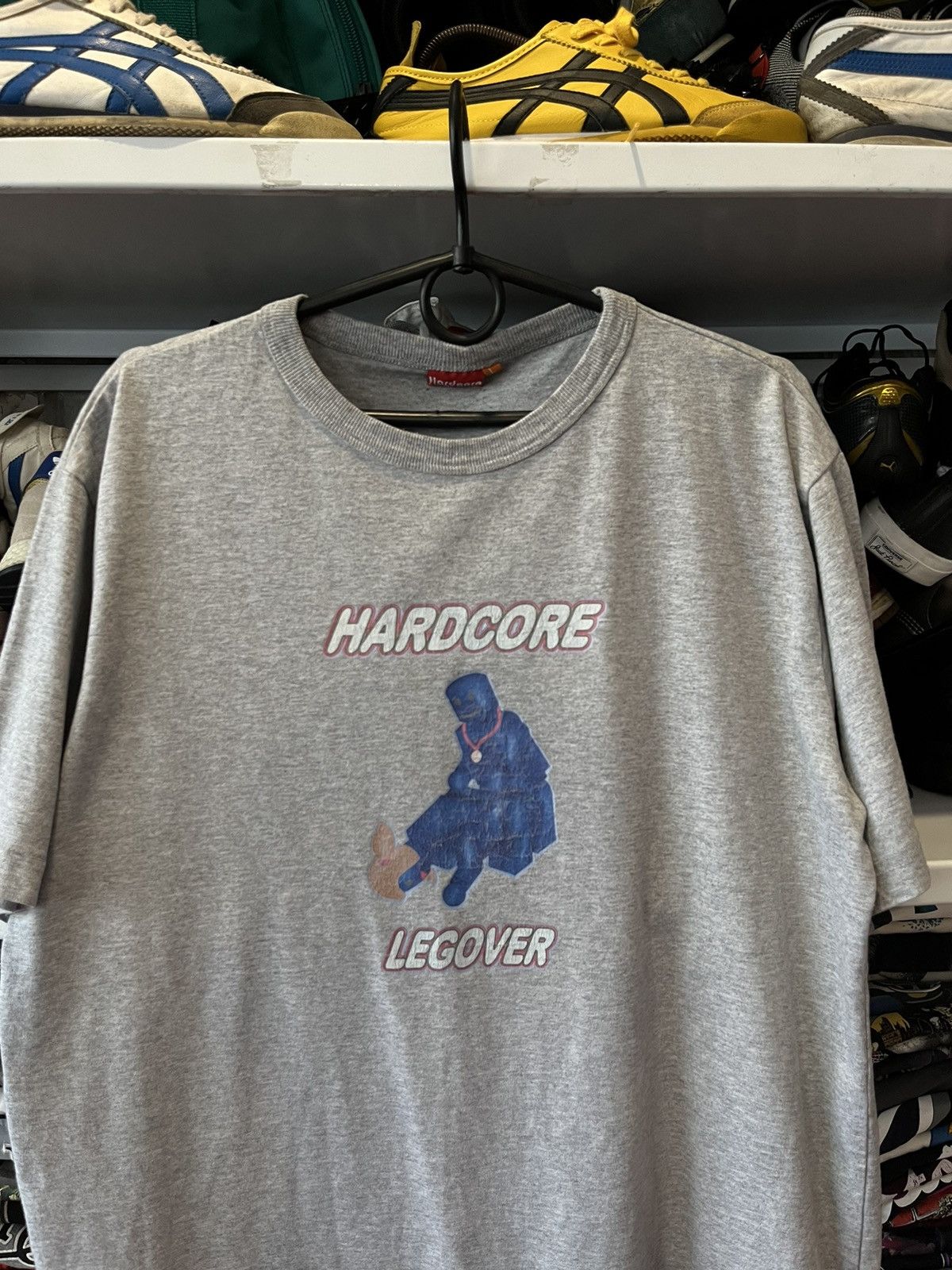 Vintage Vintage Humor Hardcore Legover T-Shirt Size US L / EU 52-54 / 3 - 2 Thumbnail