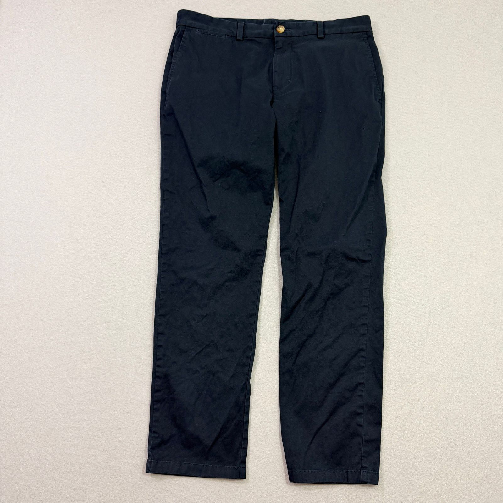 Vineyard Vines Vineyard vines Chino Pants Men's 35x30 Blue Straight Preppy Size US 35 - 1 Thumbnail