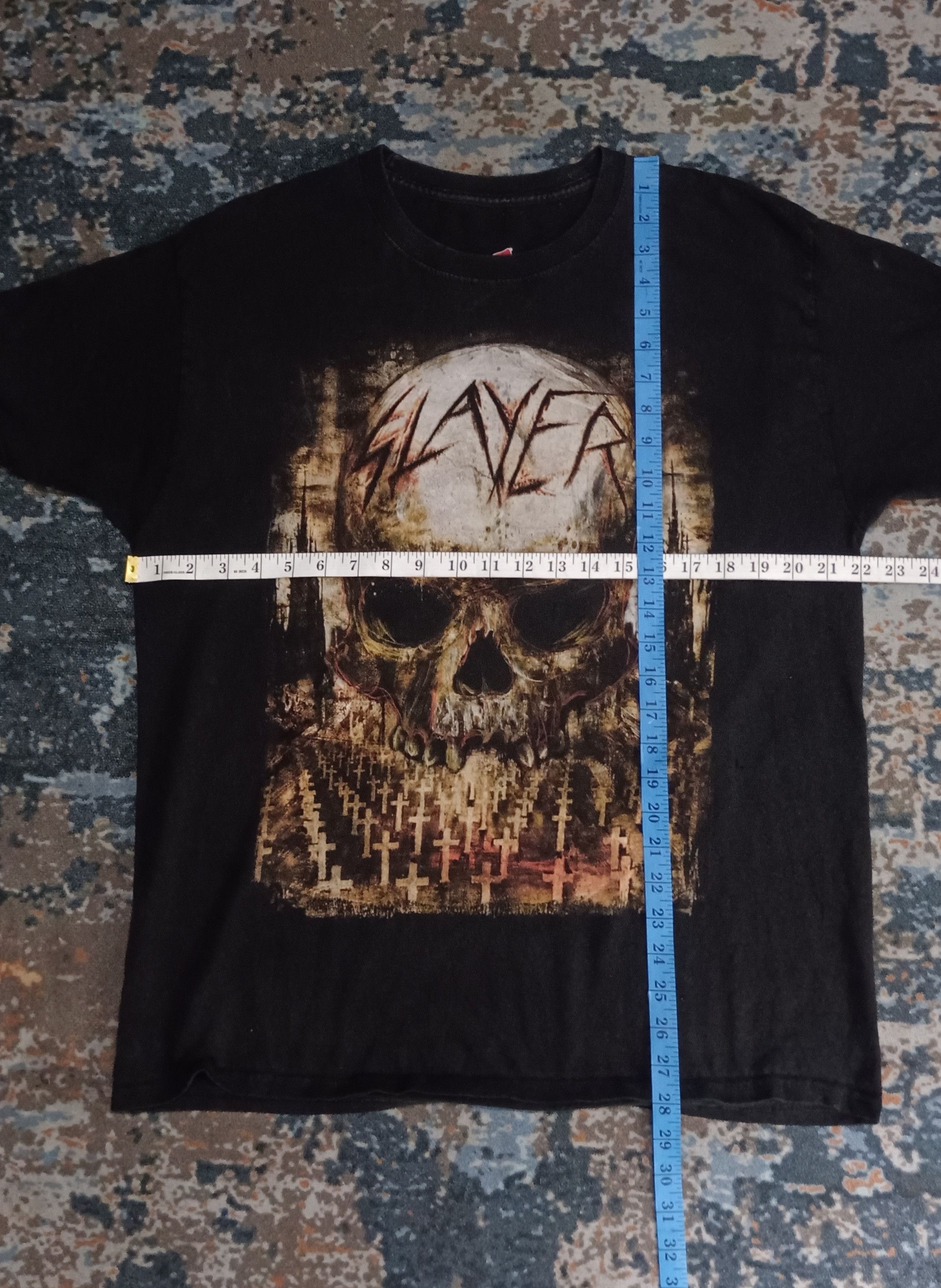 Band Tees × Slayer 🔥Slayer " The Final Campaing" Tour Tee Size US L / EU 52-54 / 3 - 7 Thumbnail
