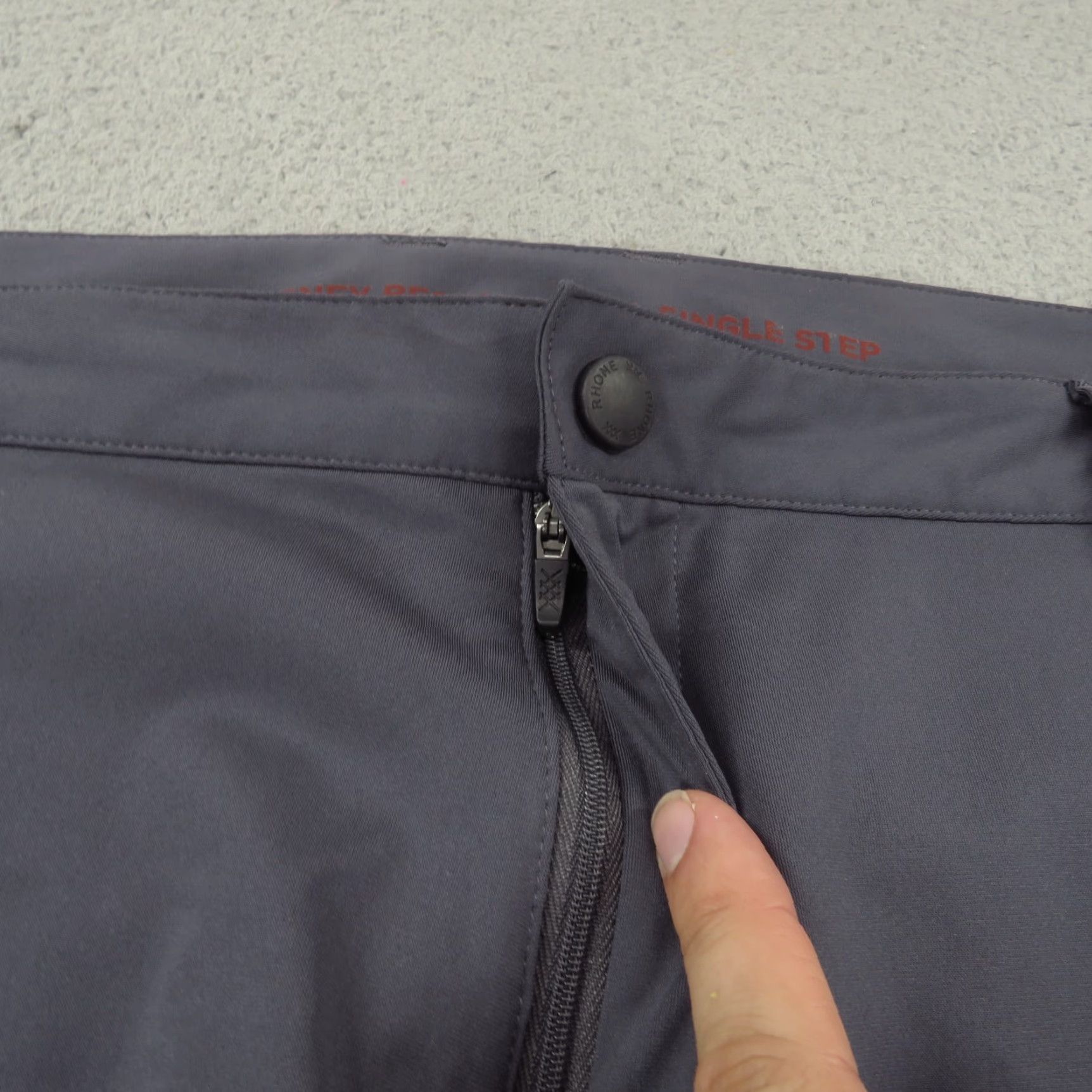 Rhone Rhone Pants Mens 40x30 Grey Commuter Slim Golf Stretch Performance Chinos Flex Size US 40 / EU 56 - 5 Thumbnail