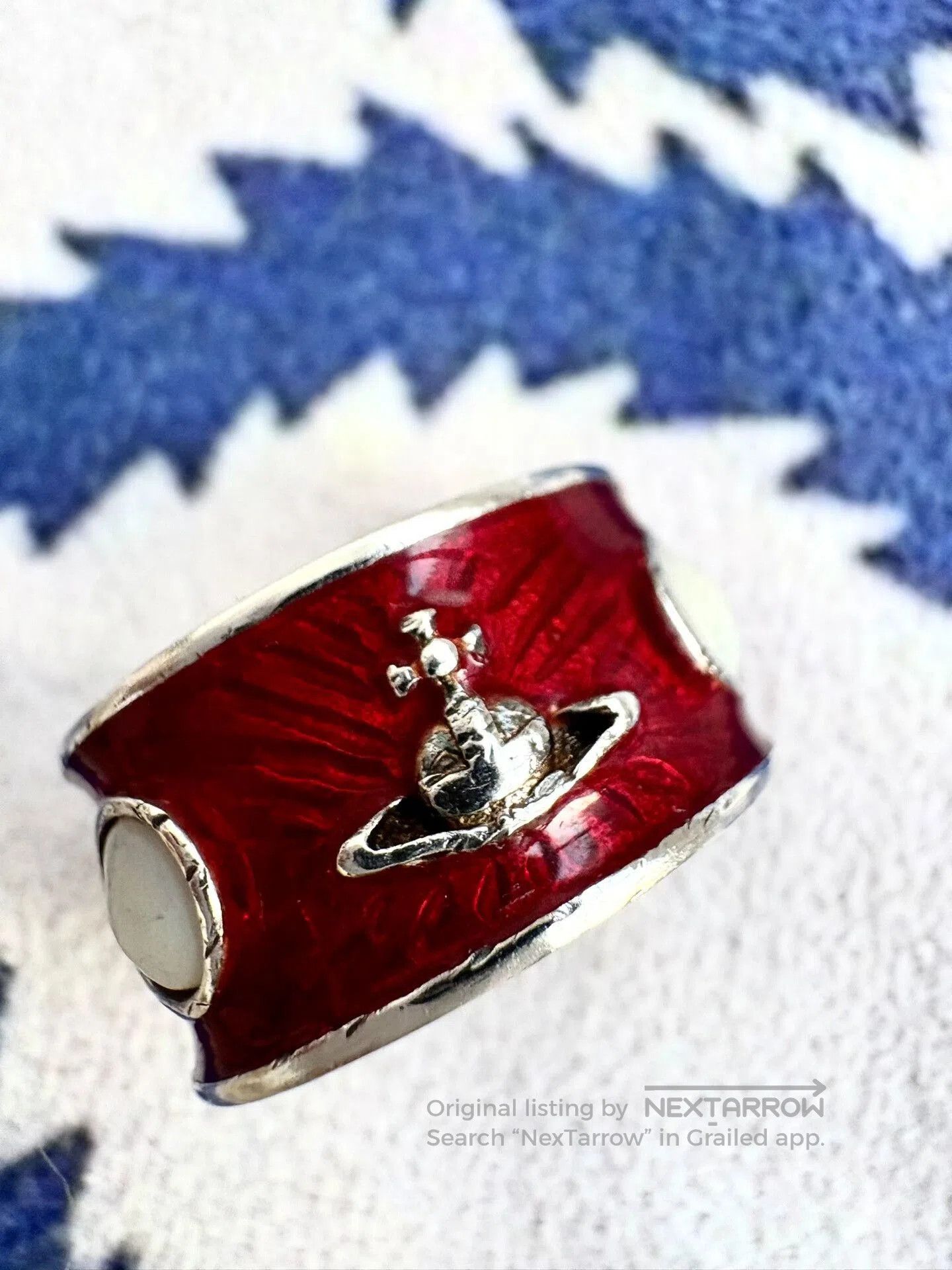 Vivienne Westwood vivienne westwood red king ring size S. Size ONE SIZE - 2 Thumbnail