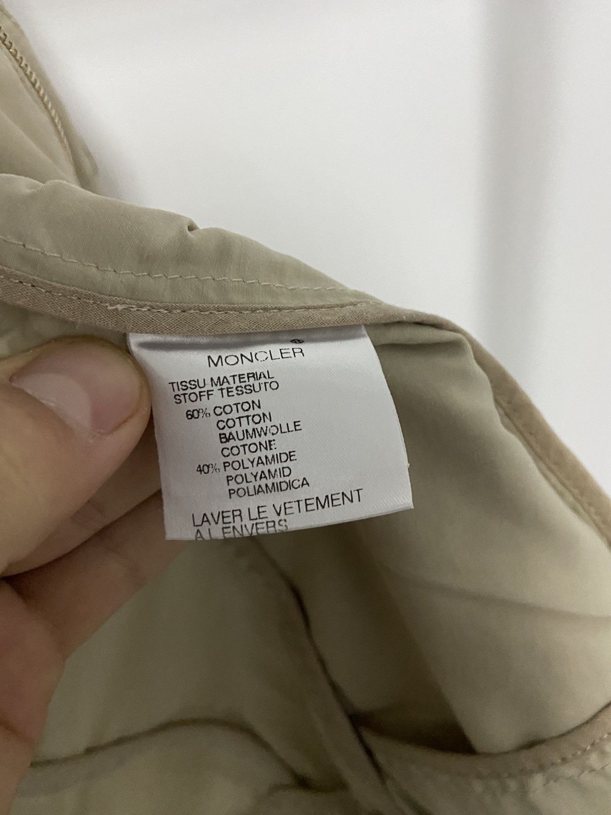 Moncler × Vintage Moncler Jacket Vintage Luxury multi pocket Size L / US 10 / IT 46 - 8 Thumbnail