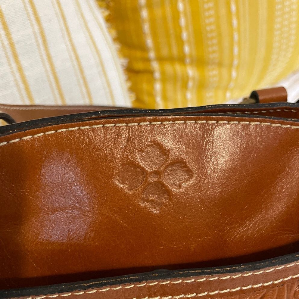 Patricia Nash Patricia Nash Tooled Collection Leather Poppy Tote Florence Size ONE SIZE - 9 Thumbnail