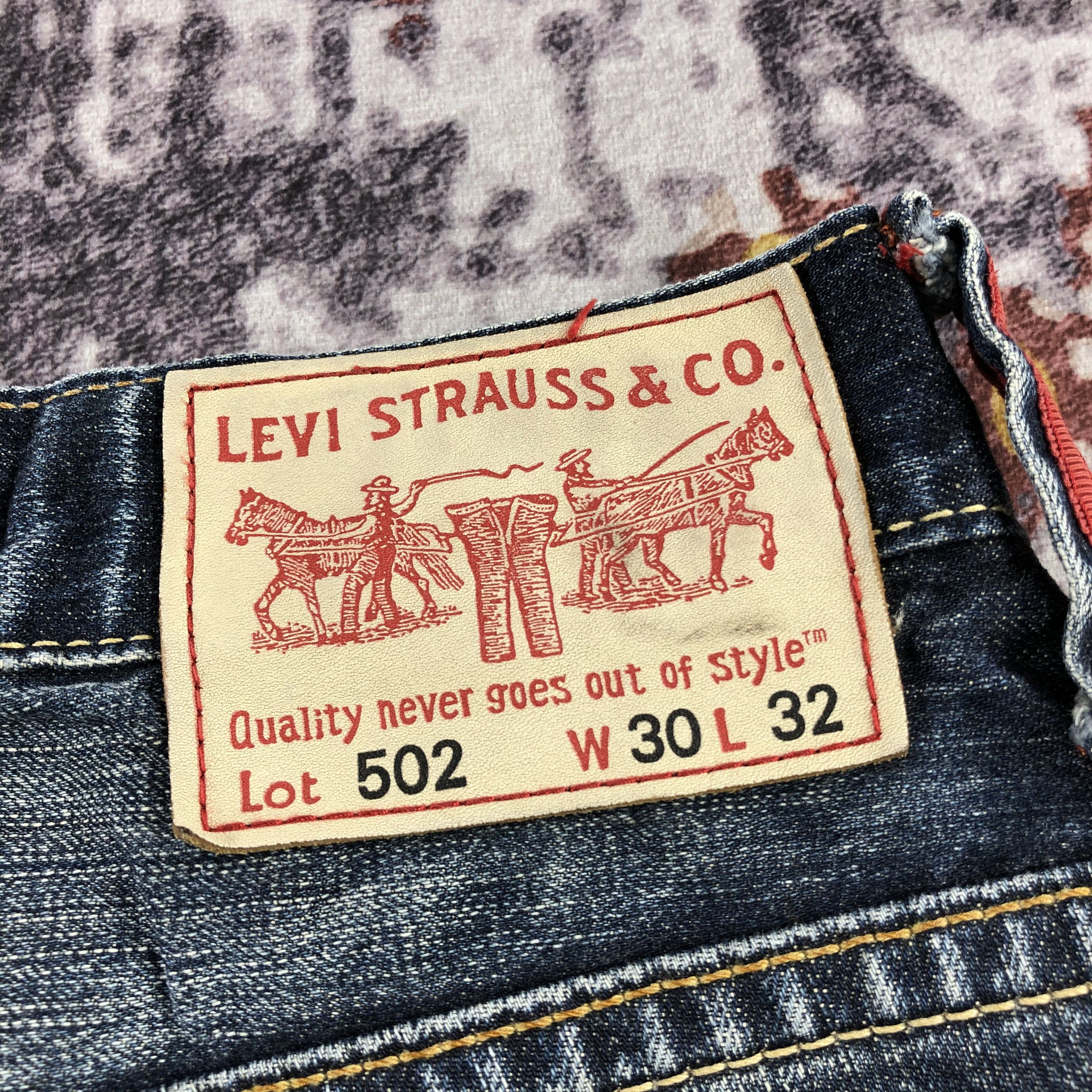 Levi's Vintage 90s Faded Black Levis 502 Jeans-JM2746 Size US 32 / EU 48 - 8 Thumbnail