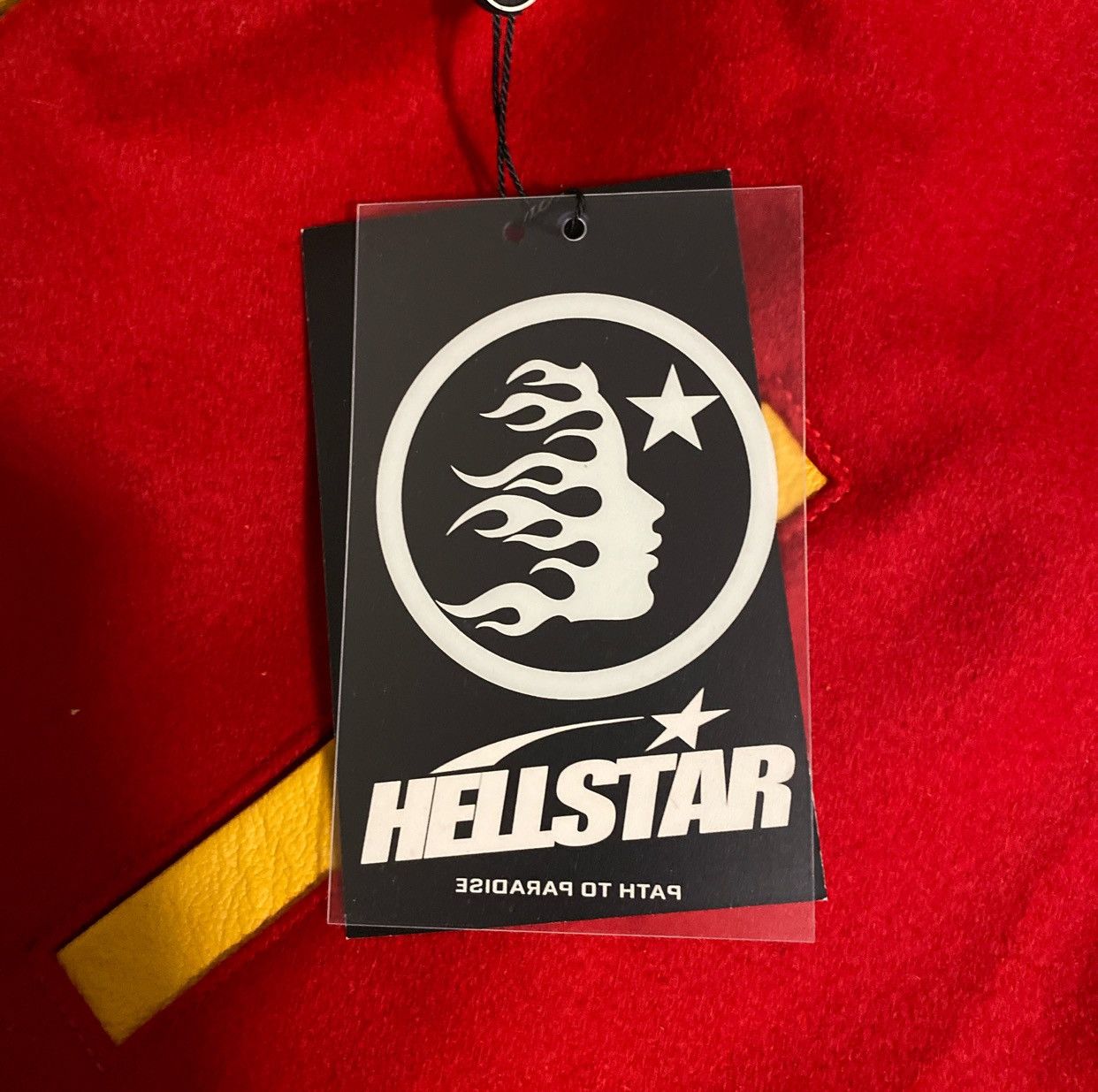 HELLSTAR Hellstar Records Werewolf Varsity Letterman Jacket Brand New Size US L / EU 52-54 / 3 - 6 Thumbnail