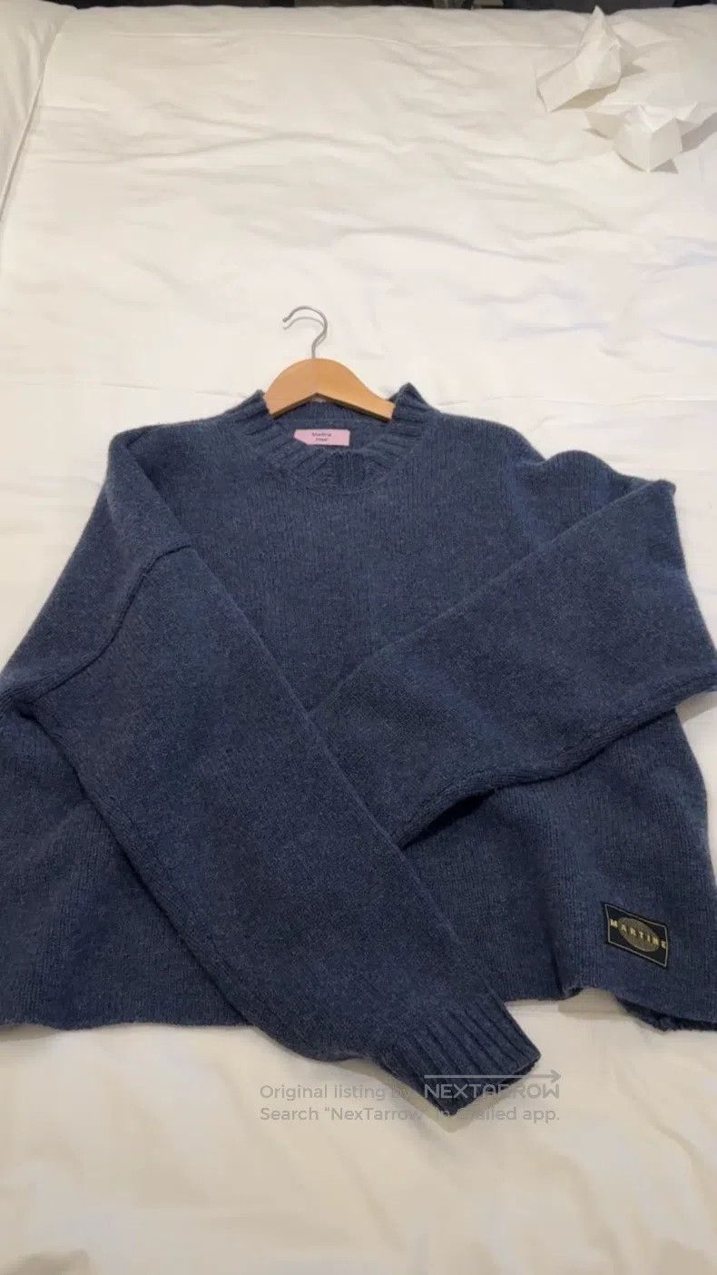 Martine Rose Martine Rose Navy Pullover Size US M / EU 48-50 / 2 - 1 Thumbnail
